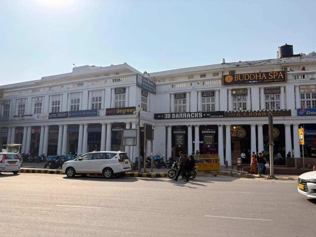 Property building in Hotel Bright