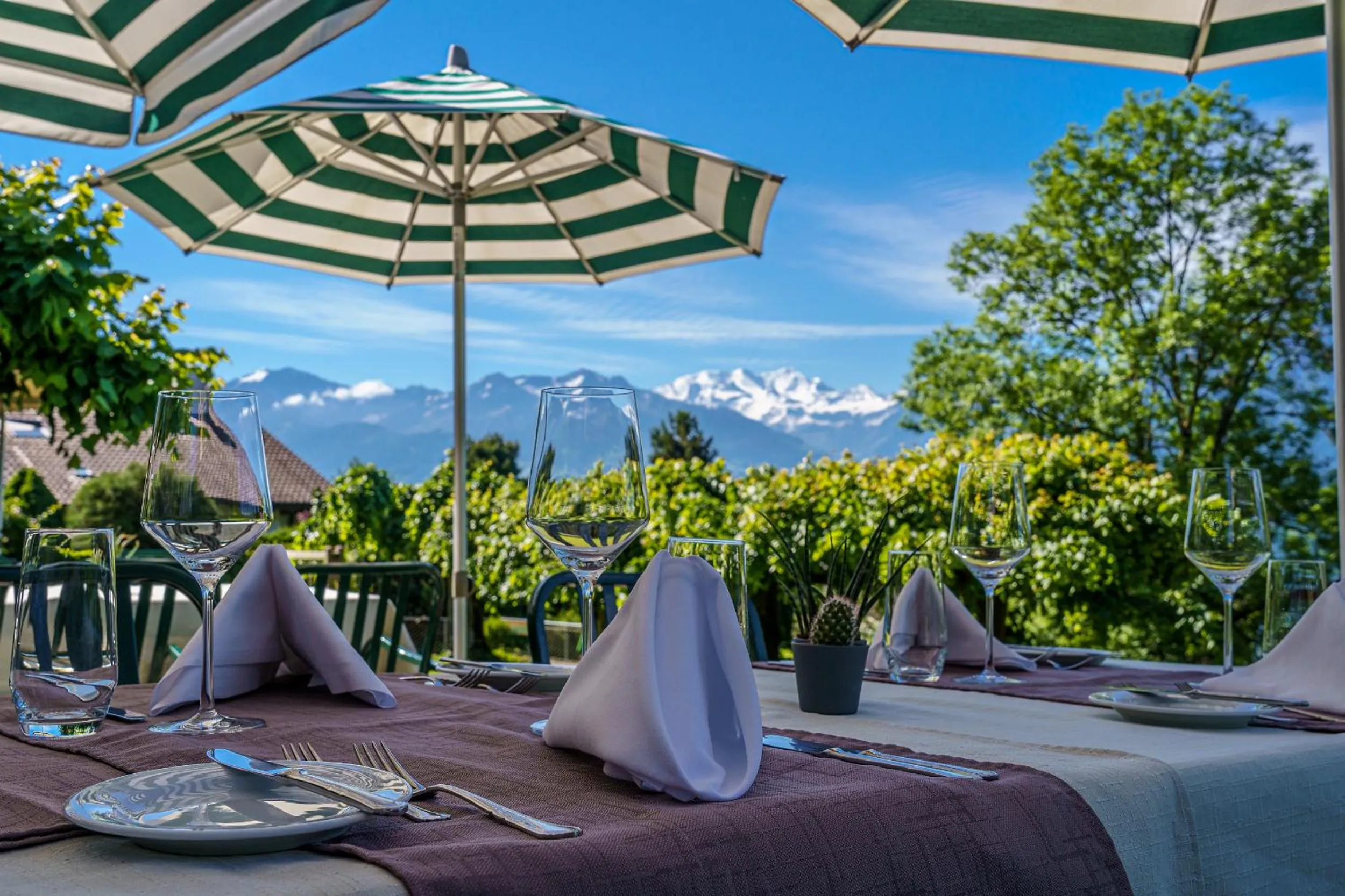 Restaurant/places to eat in Schönbühl Hotel & Restaurant Lake Thun