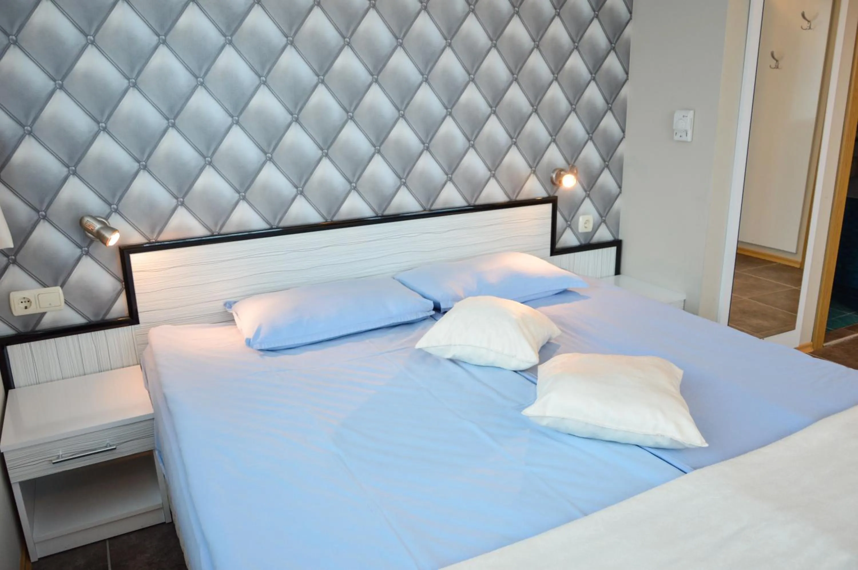 Bed in Aphrodite Hotel