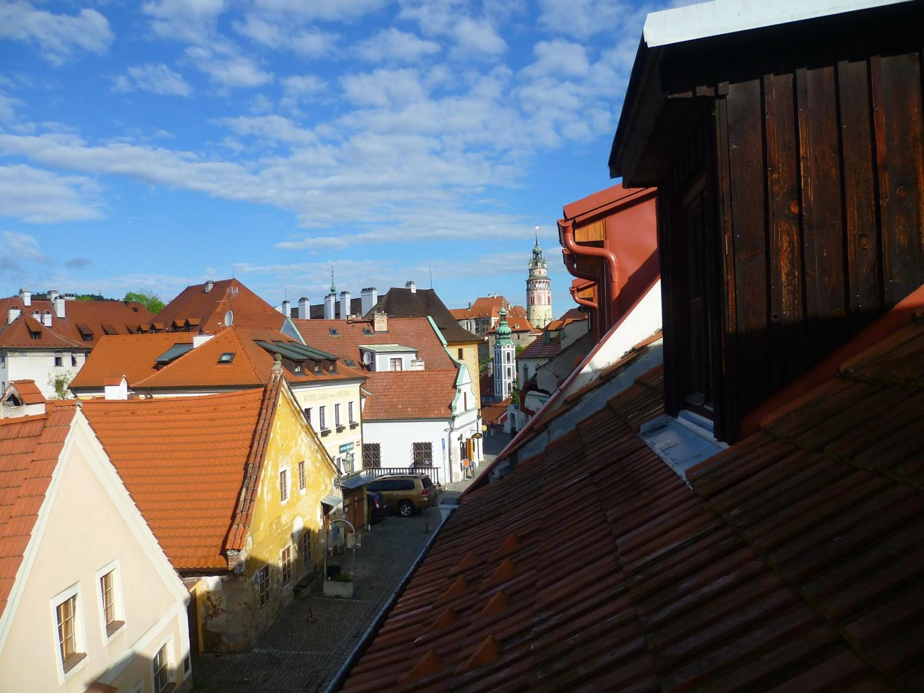 City view in Penzion Landauer