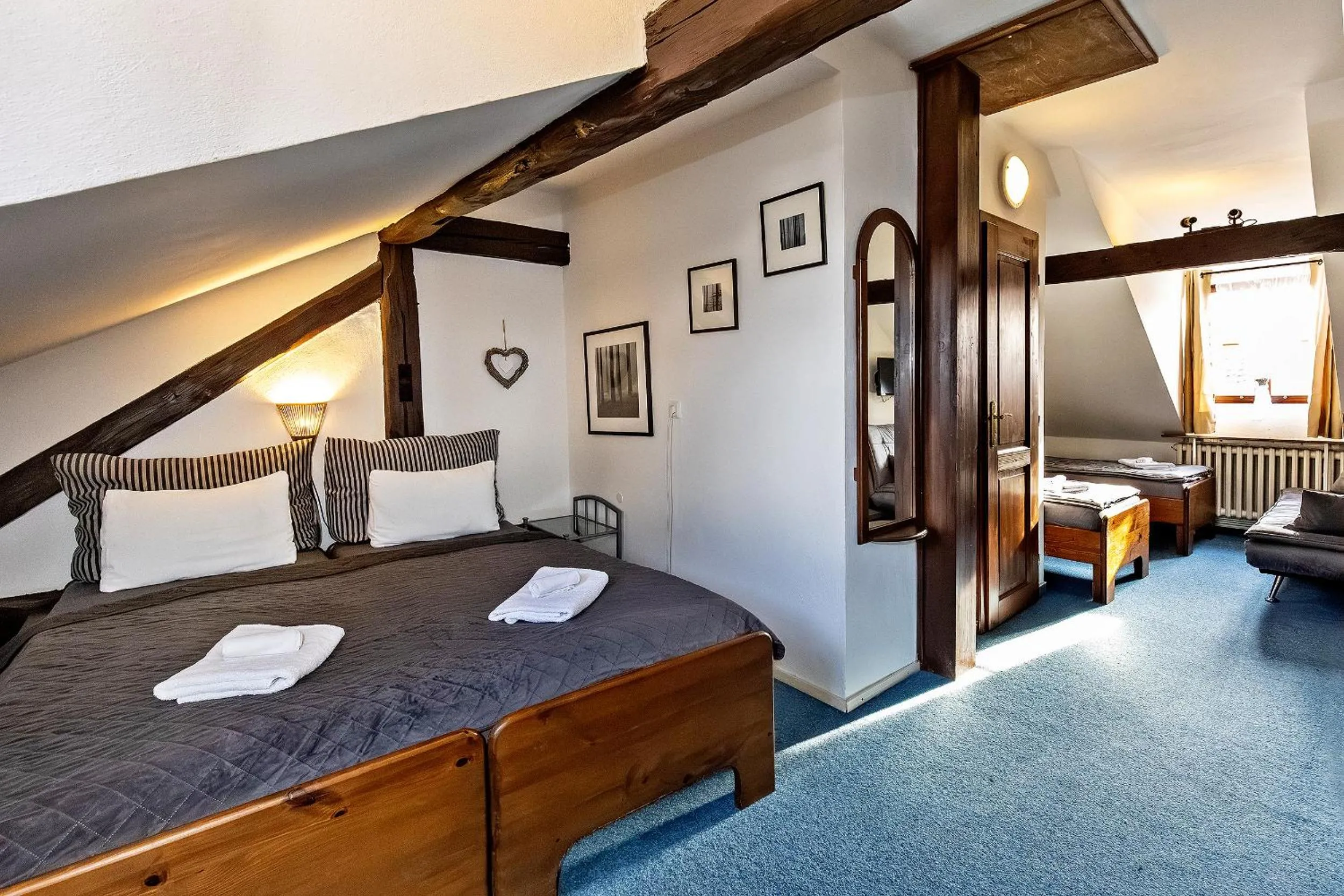 Bed in Penzion Landauer