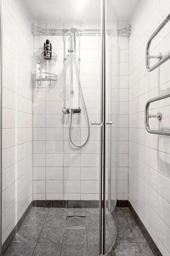 Shower in 5:ans Bed & Breakfast