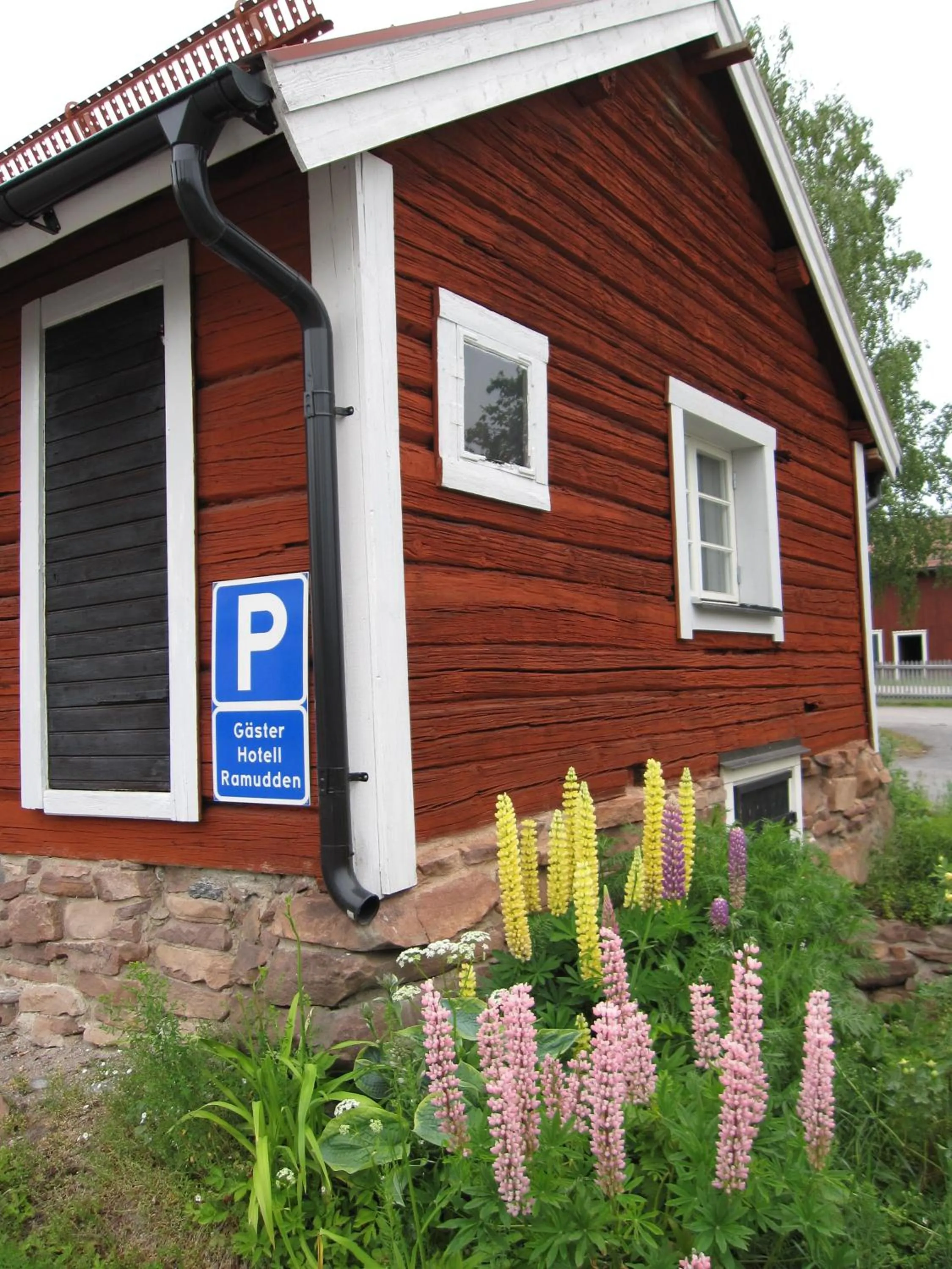 Communal lounge/ TV room in Hotell Ramudden