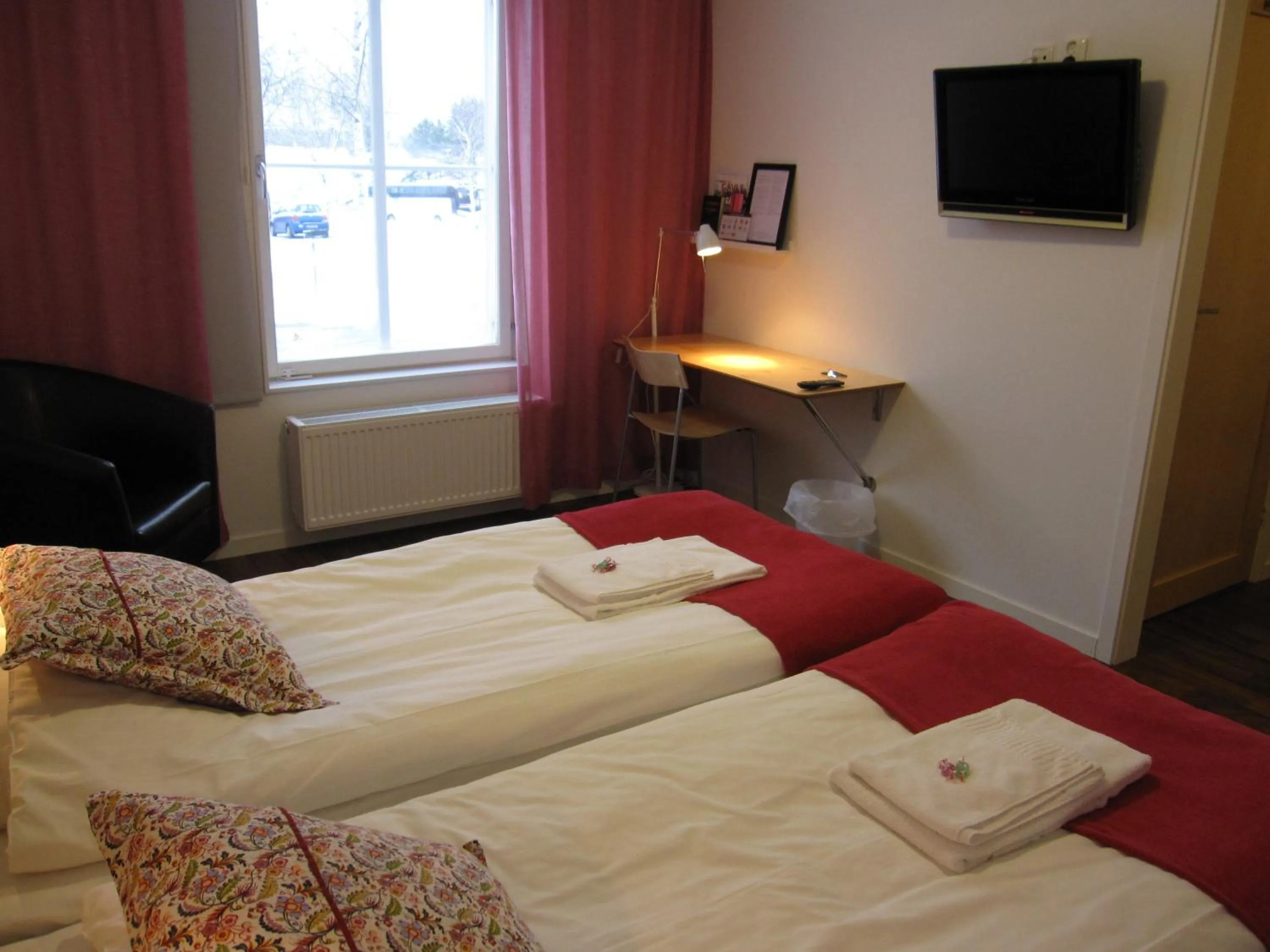 TV and multimedia, Bed in Hotell Ramudden