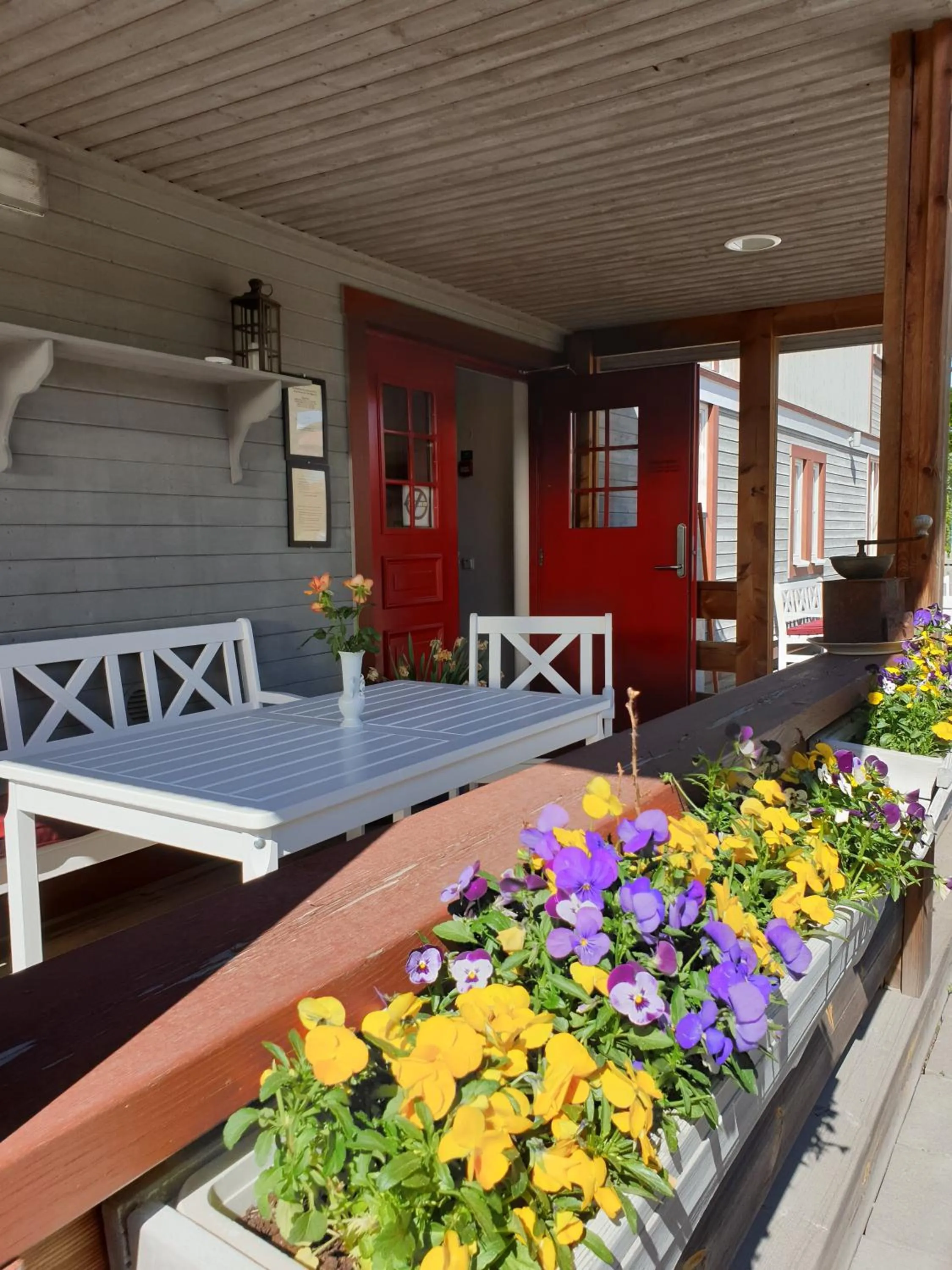 Patio in Hotell Ramudden