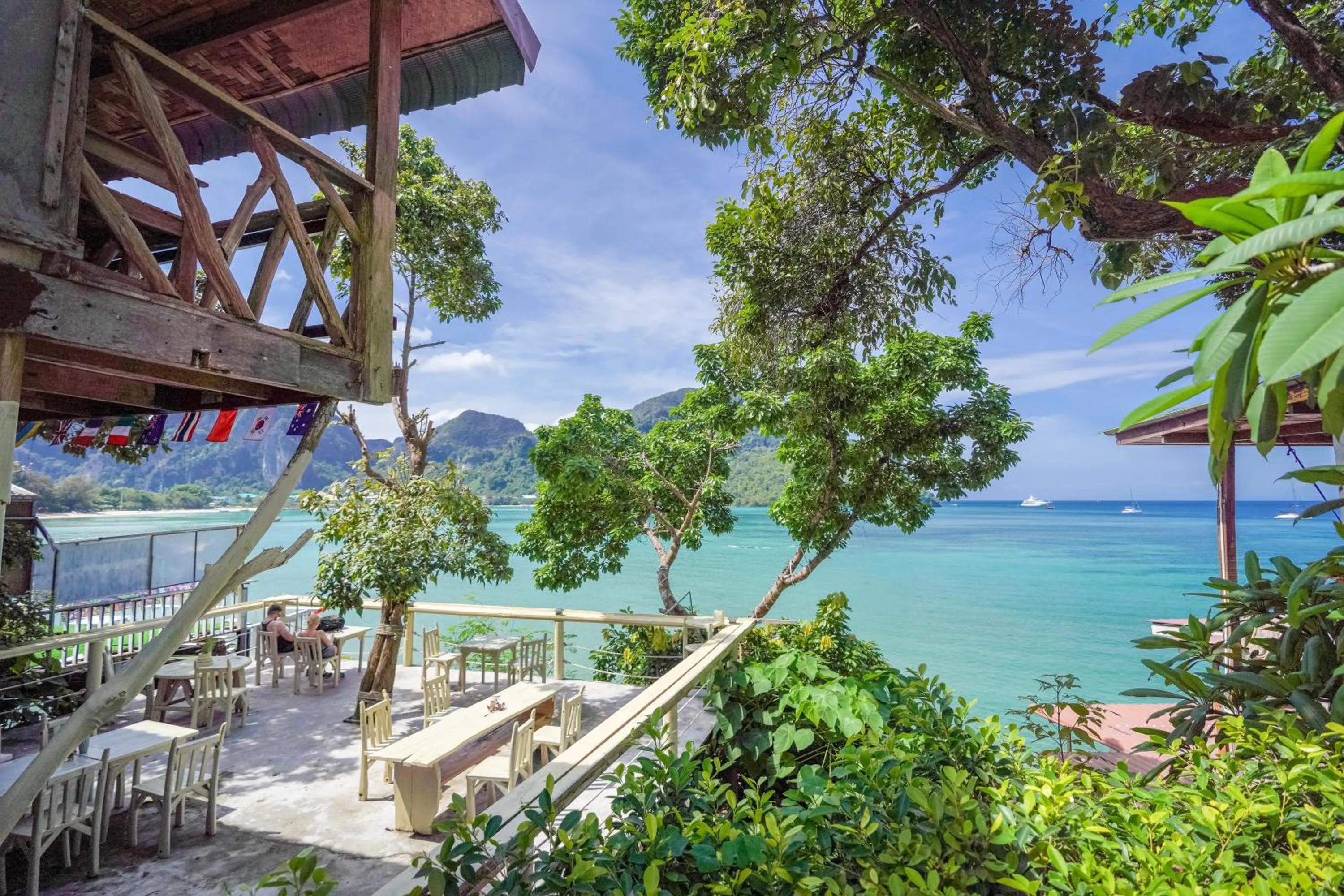 Balcony/Terrace in Phi Phi Cozy Seafront Resort