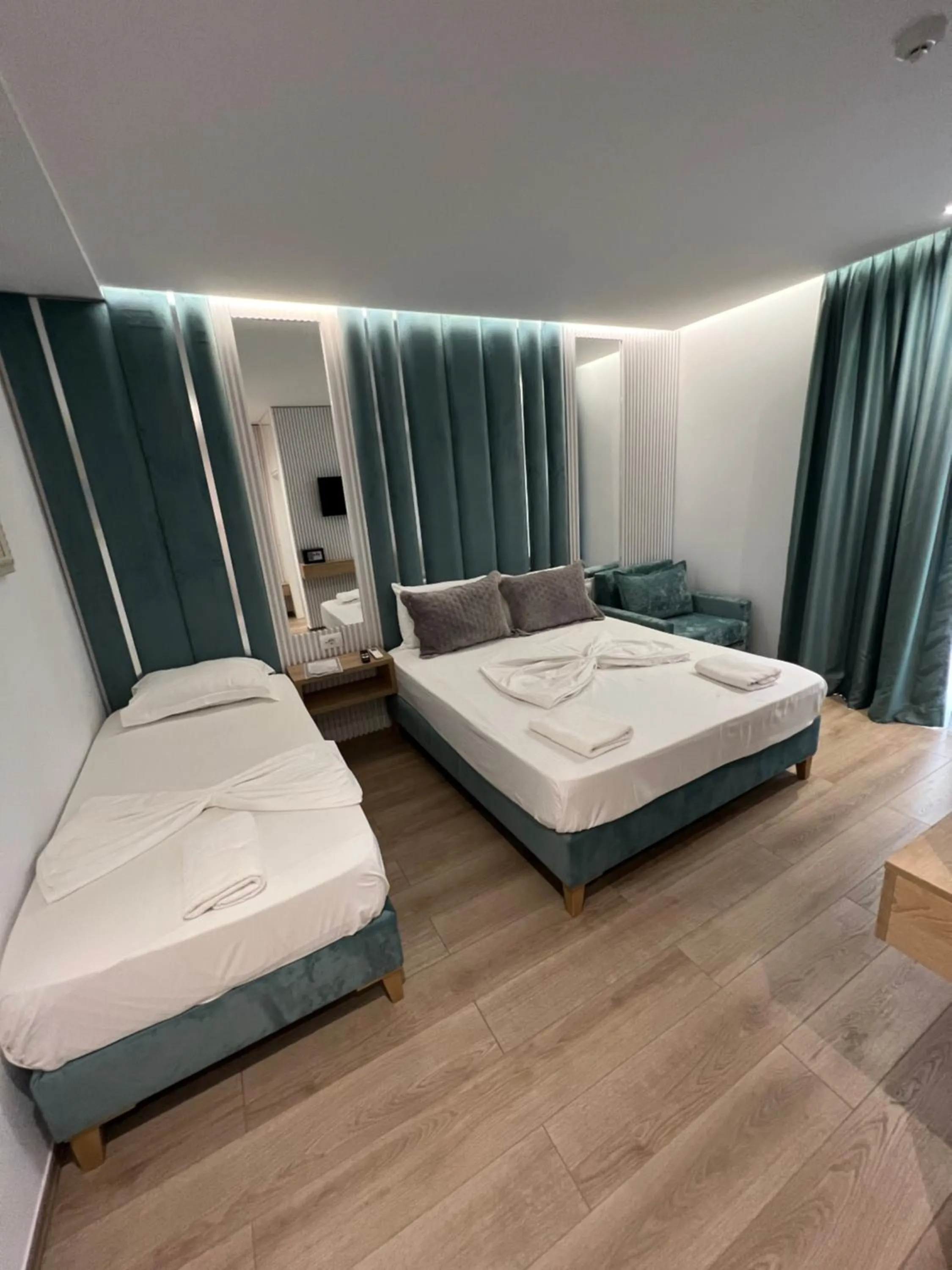 Bed in Ilio Boutique Hotel