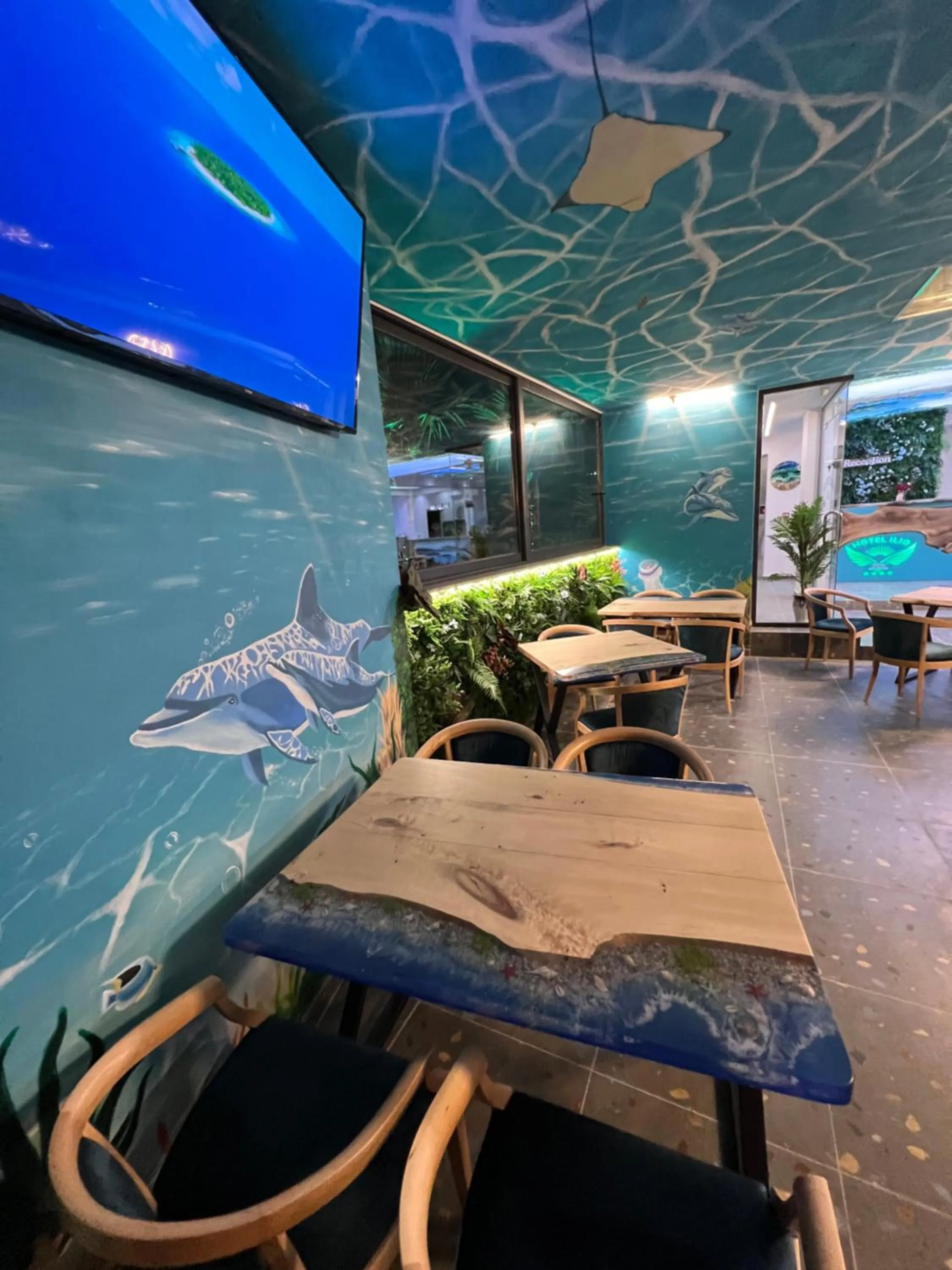 TV and multimedia in Ilio Boutique Hotel