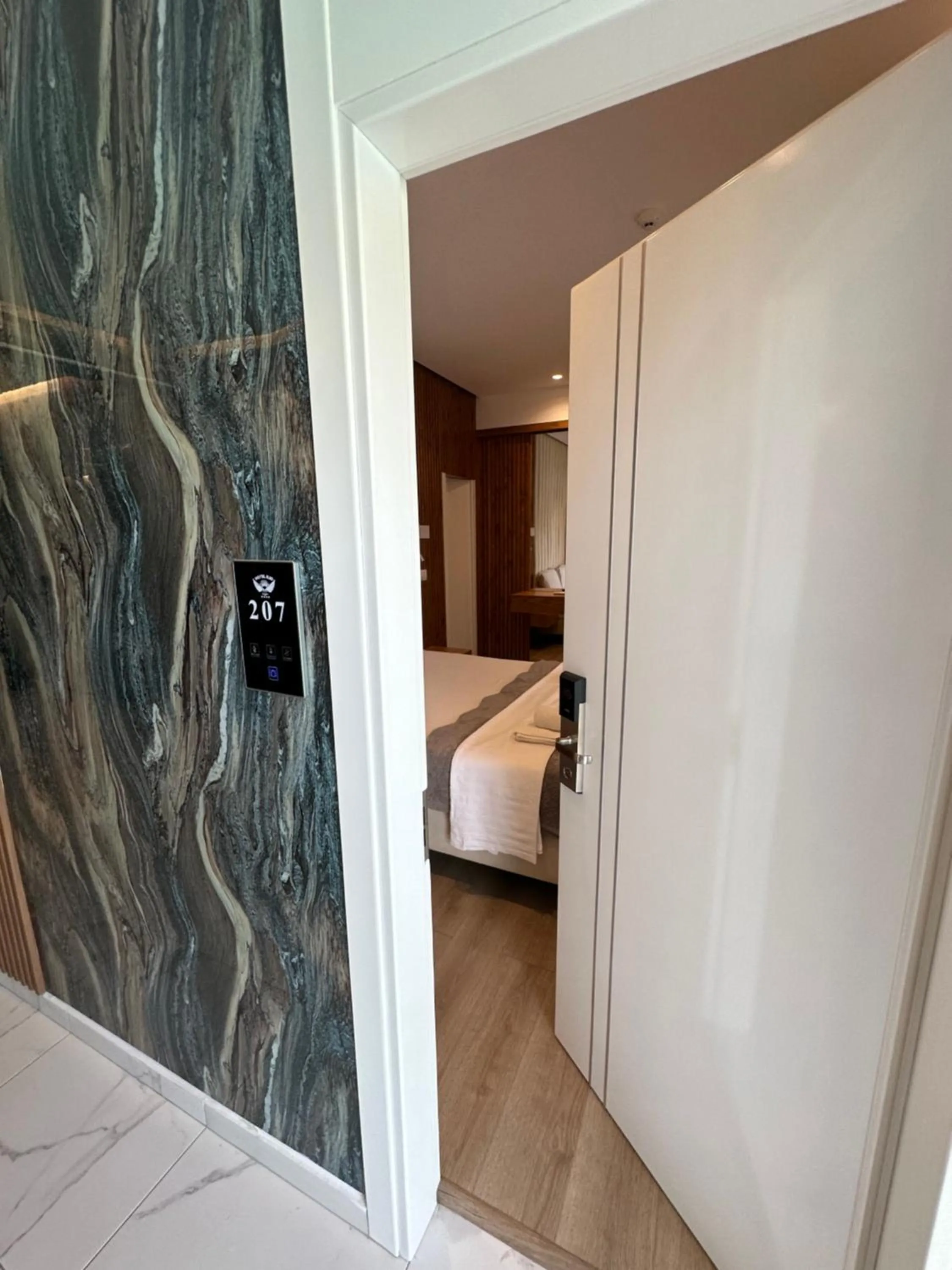 Bed in Ilio Boutique Hotel