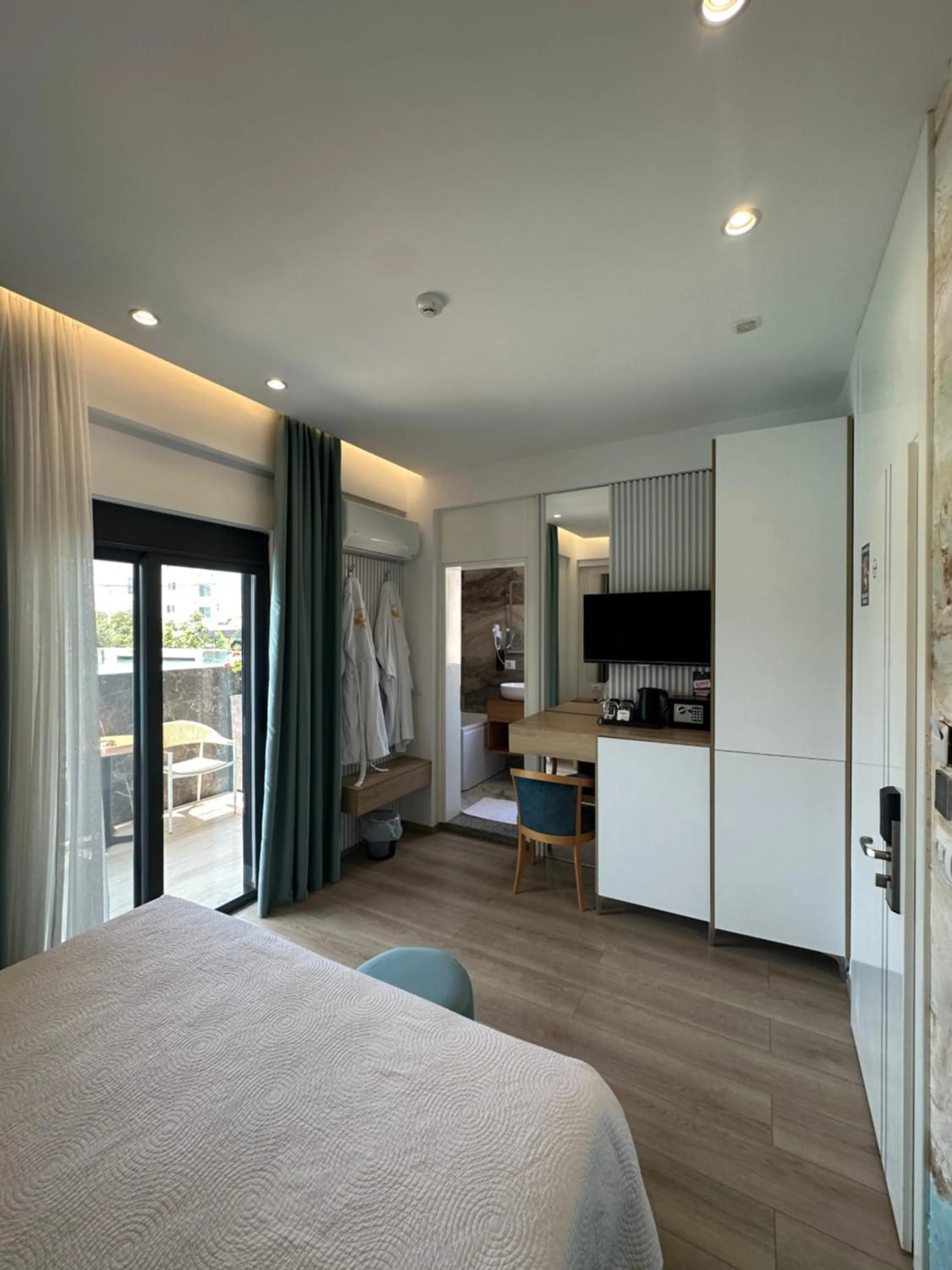 Bed in Ilio Boutique Hotel