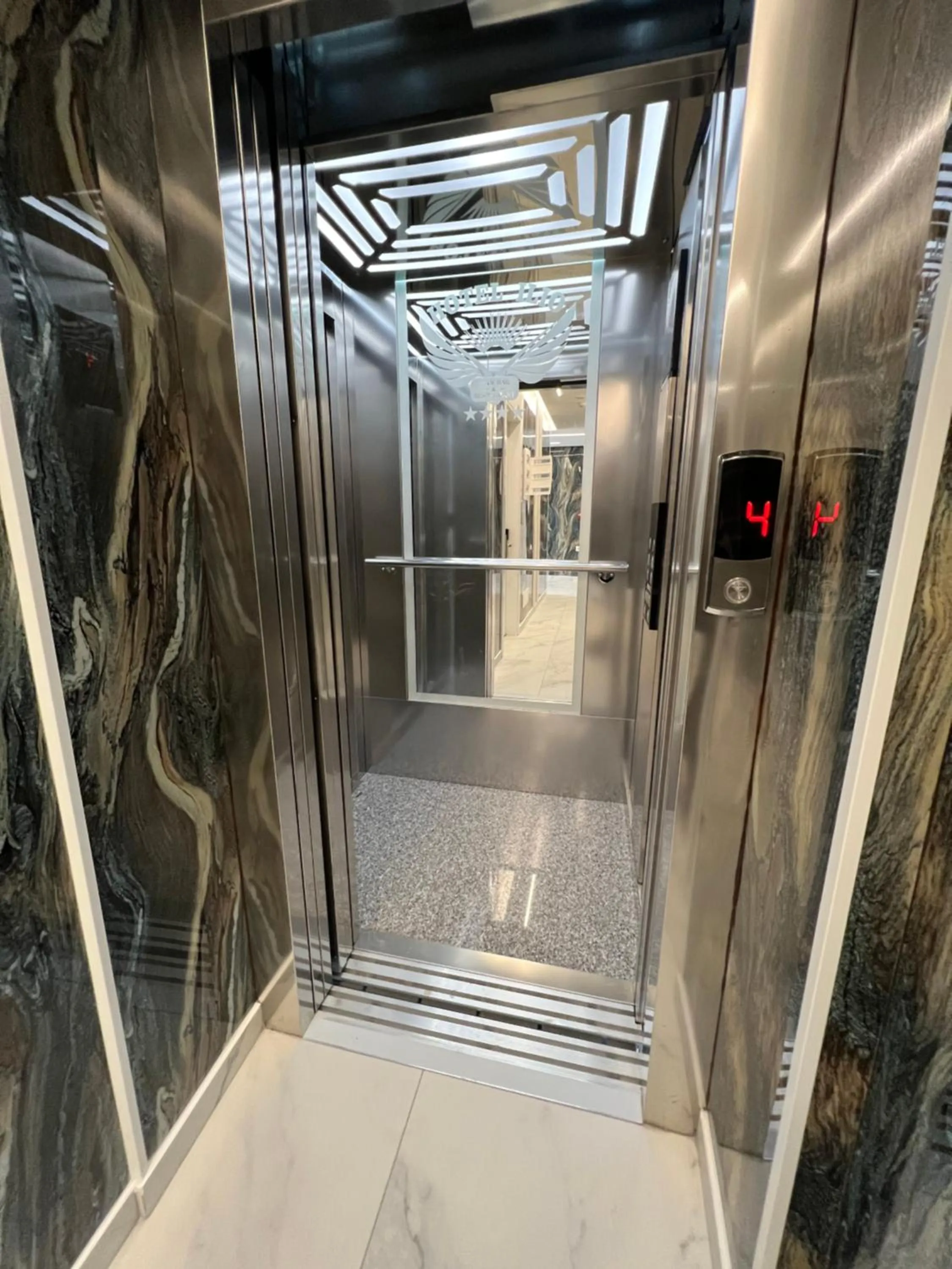 elevator in Ilio Boutique Hotel