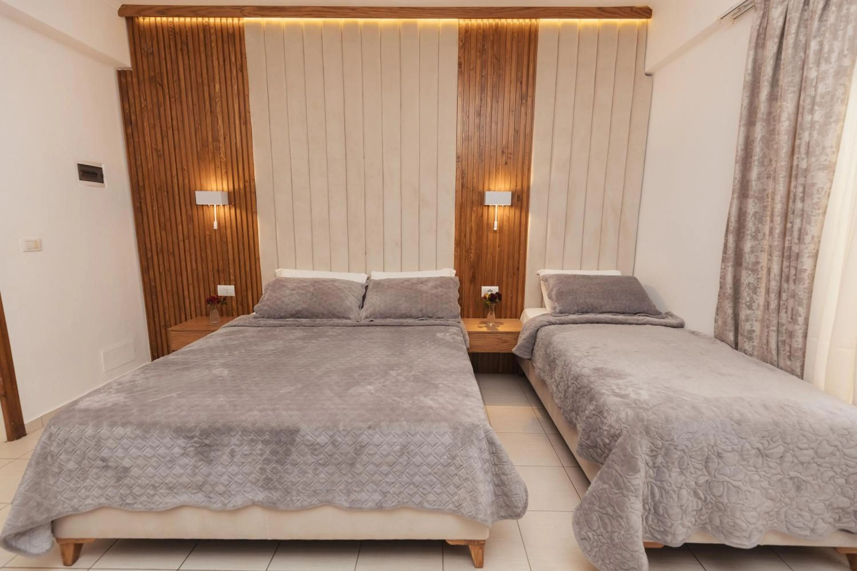 Bed in Ilio Boutique Hotel