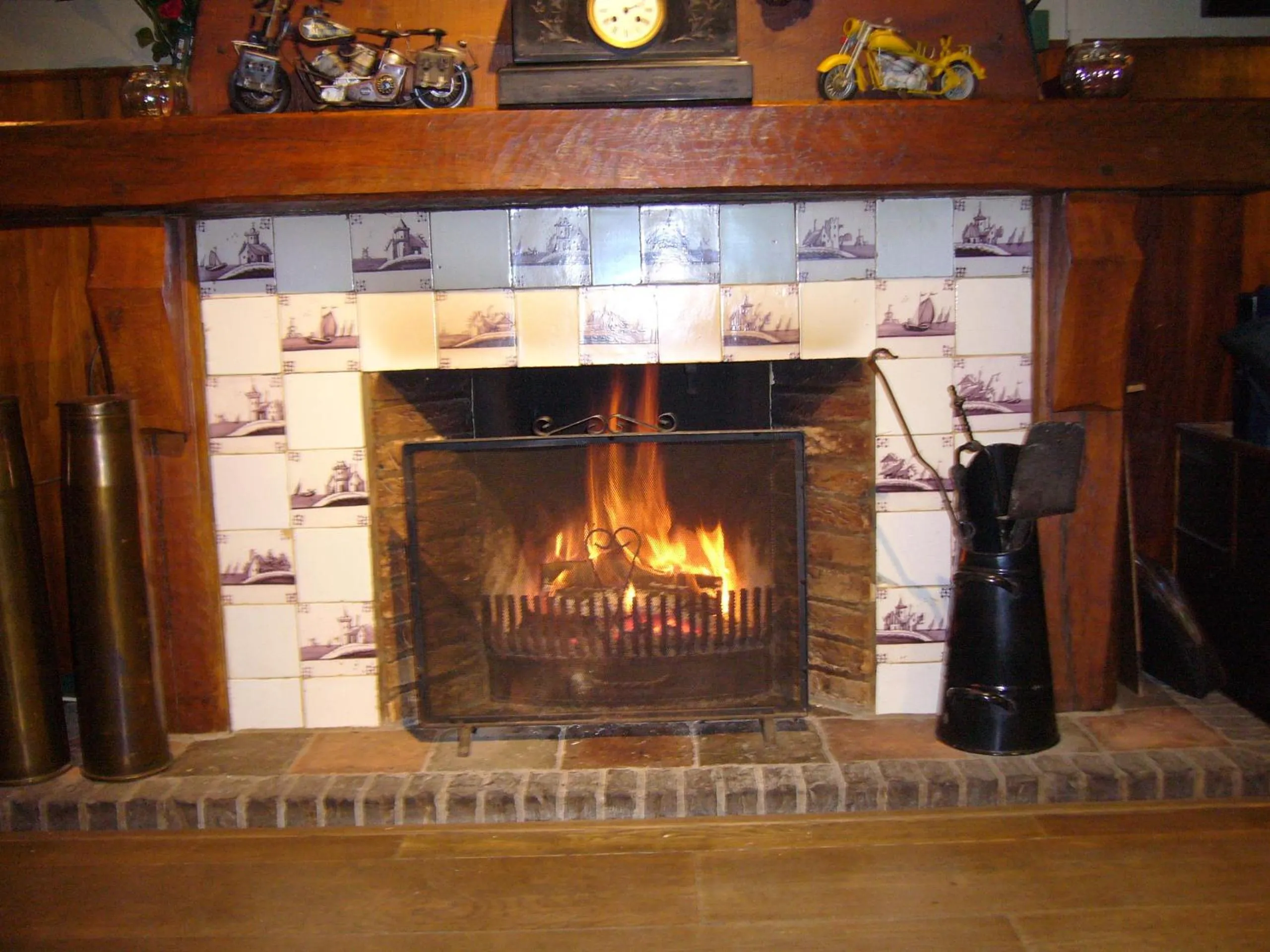 Decorative detail in Hotel-Eetcafé d'Olde Heerd