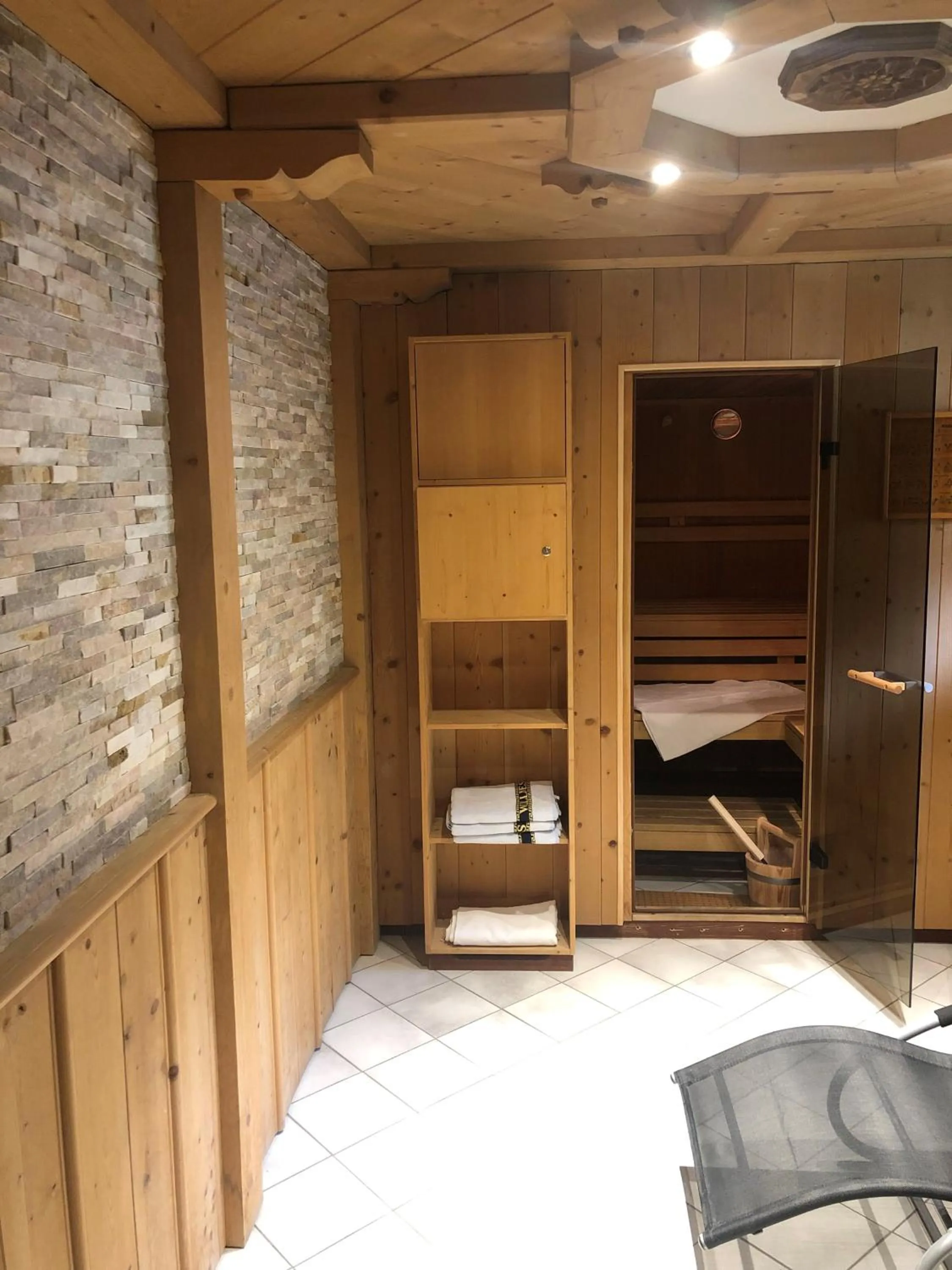 Sauna in Hotel Garni Bergwelt