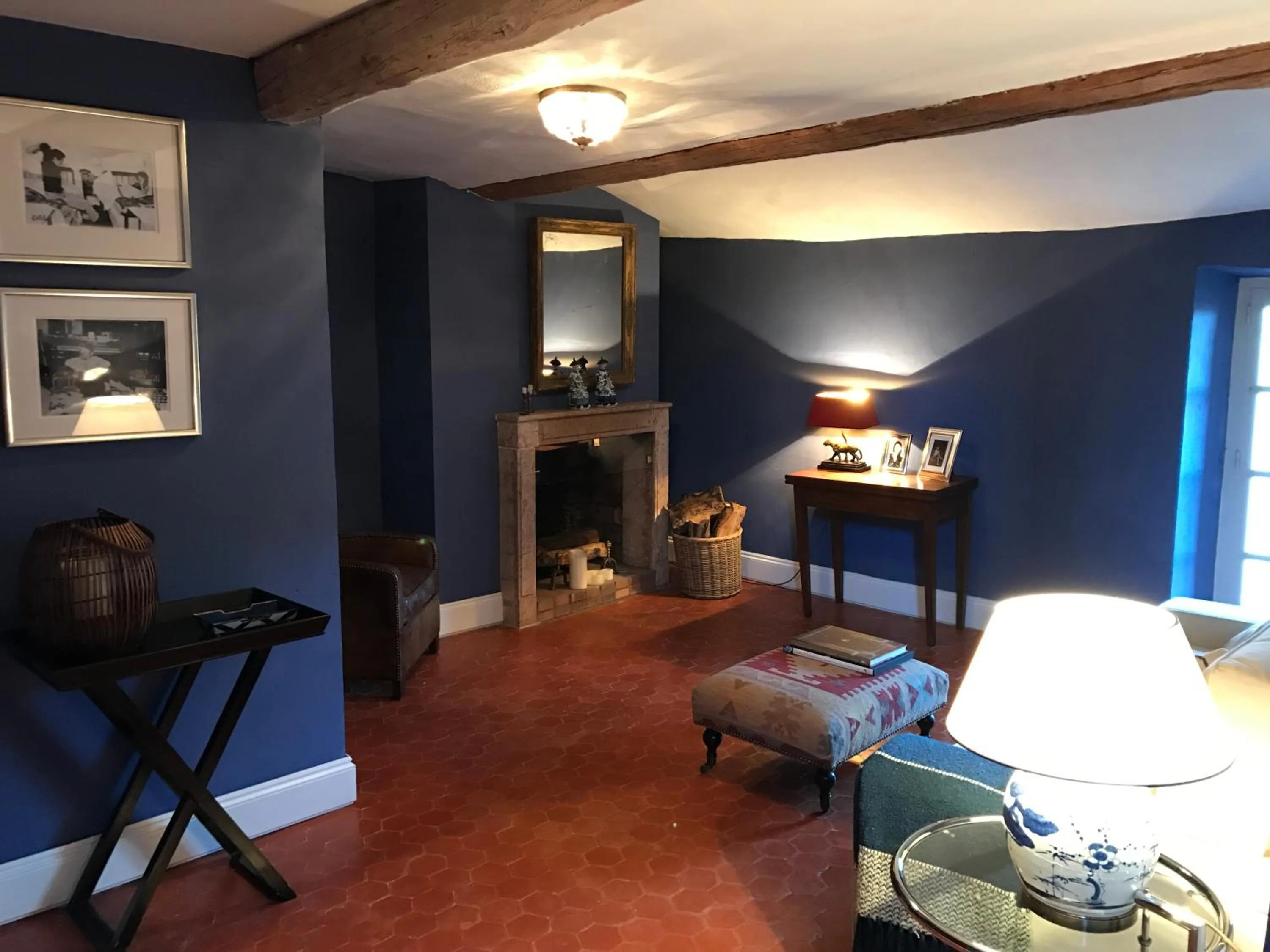 Living room in L'aile du Chateau