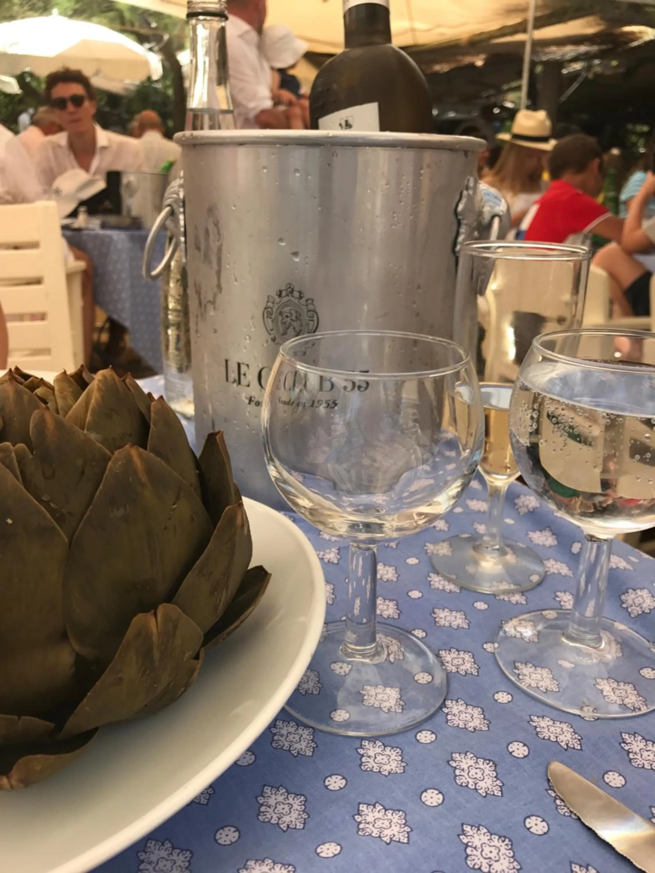 Restaurant/places to eat in L'aile du Chateau