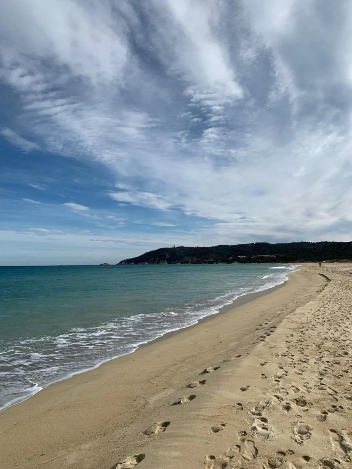 Beach in L'aile du Chateau