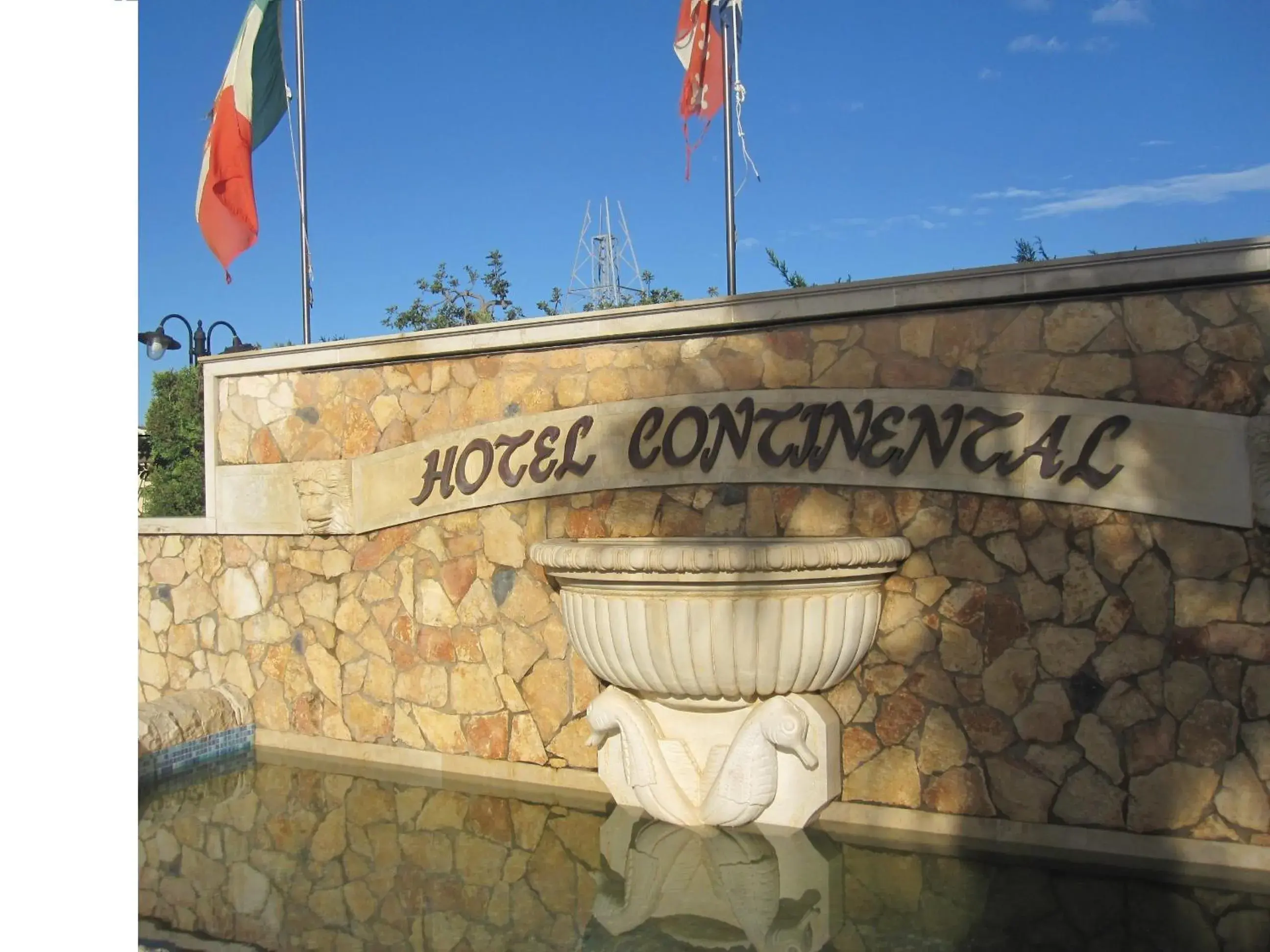 Property Logo/Sign in Hotel Continental