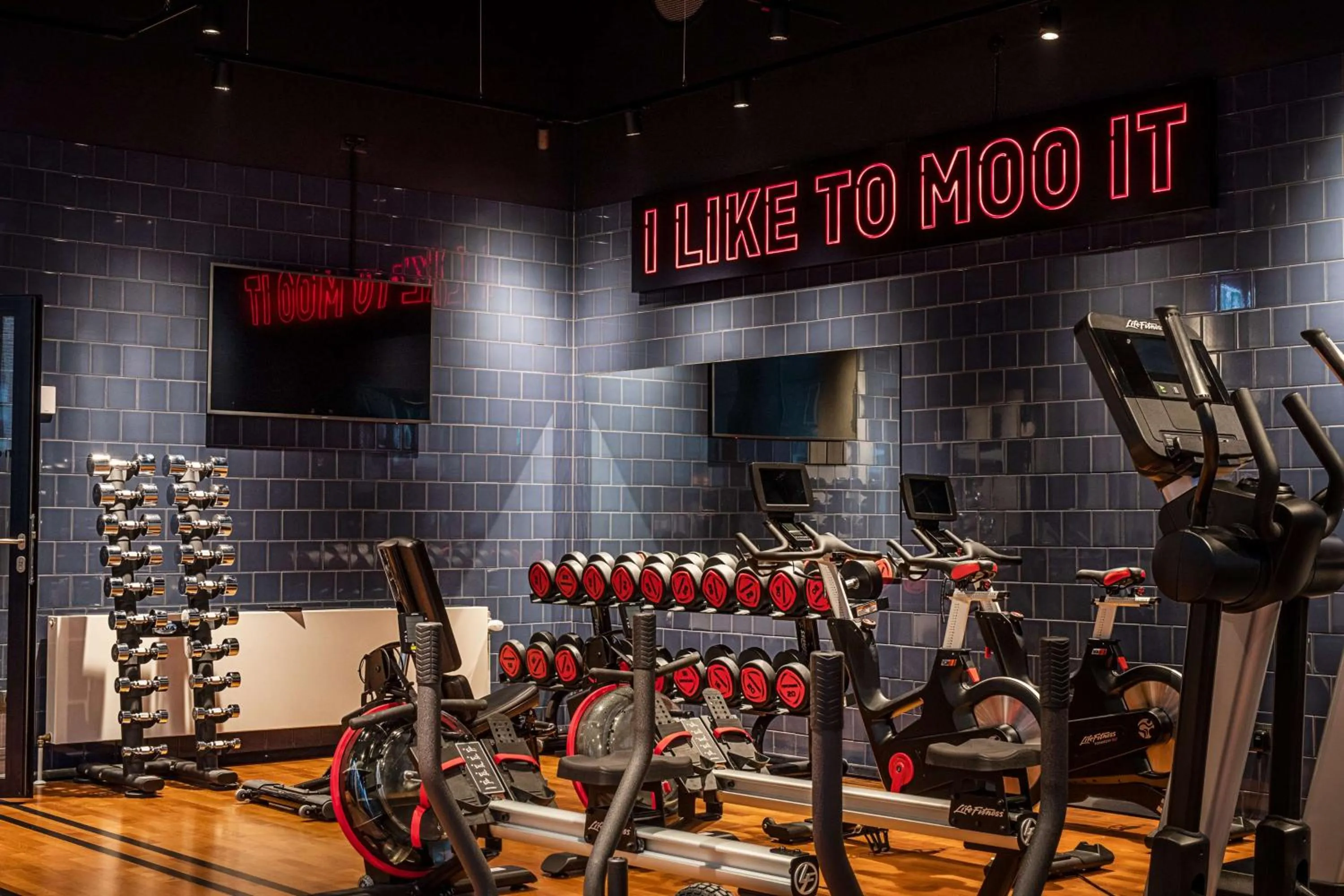 Fitness centre/facilities in Scandic Kødbyen