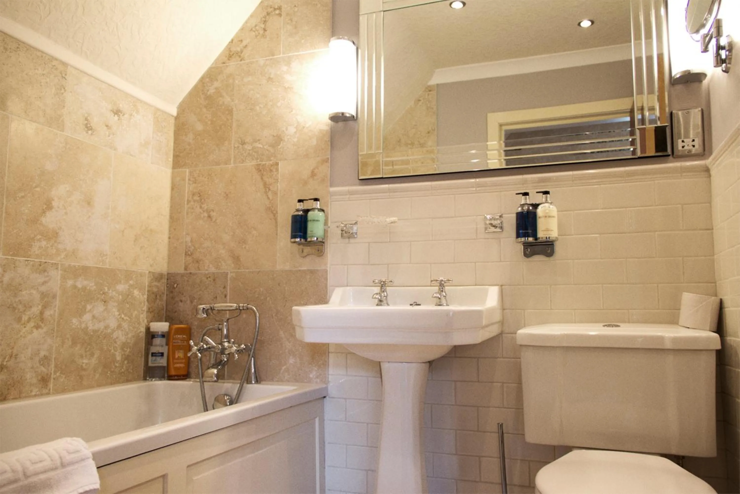 Bathroom in Corriegour Lodge Hotel