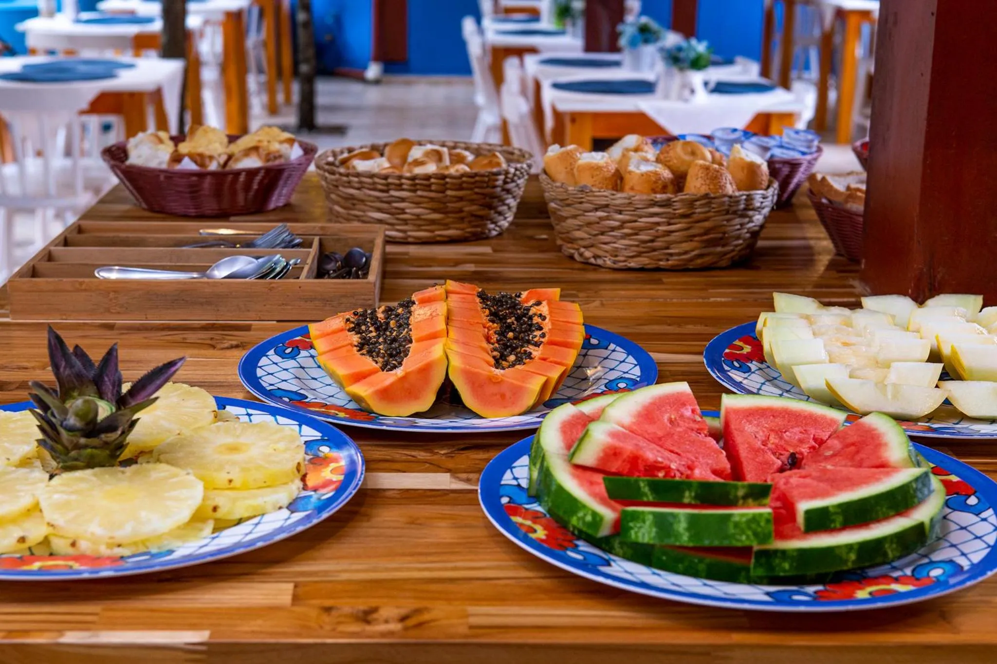 Breakfast in Pousada Villa Blu Maresias