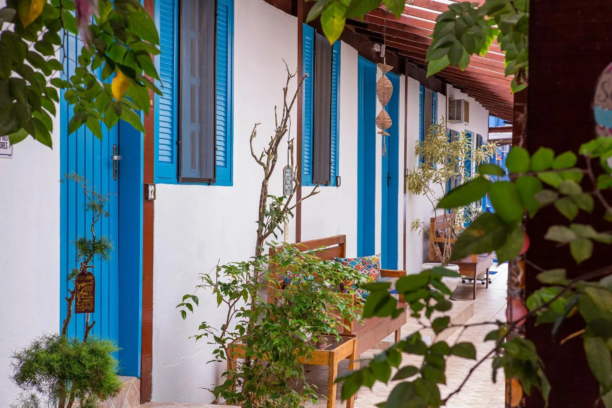 Property building in Pousada Villa Blu Maresias