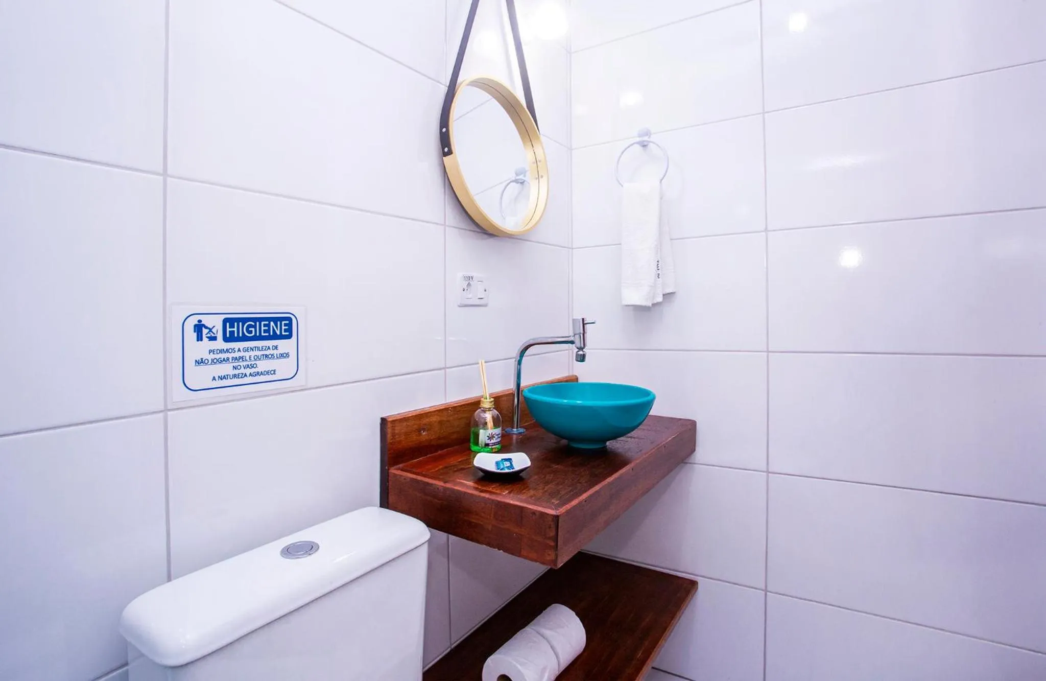 Bathroom in Pousada Villa Blu Maresias