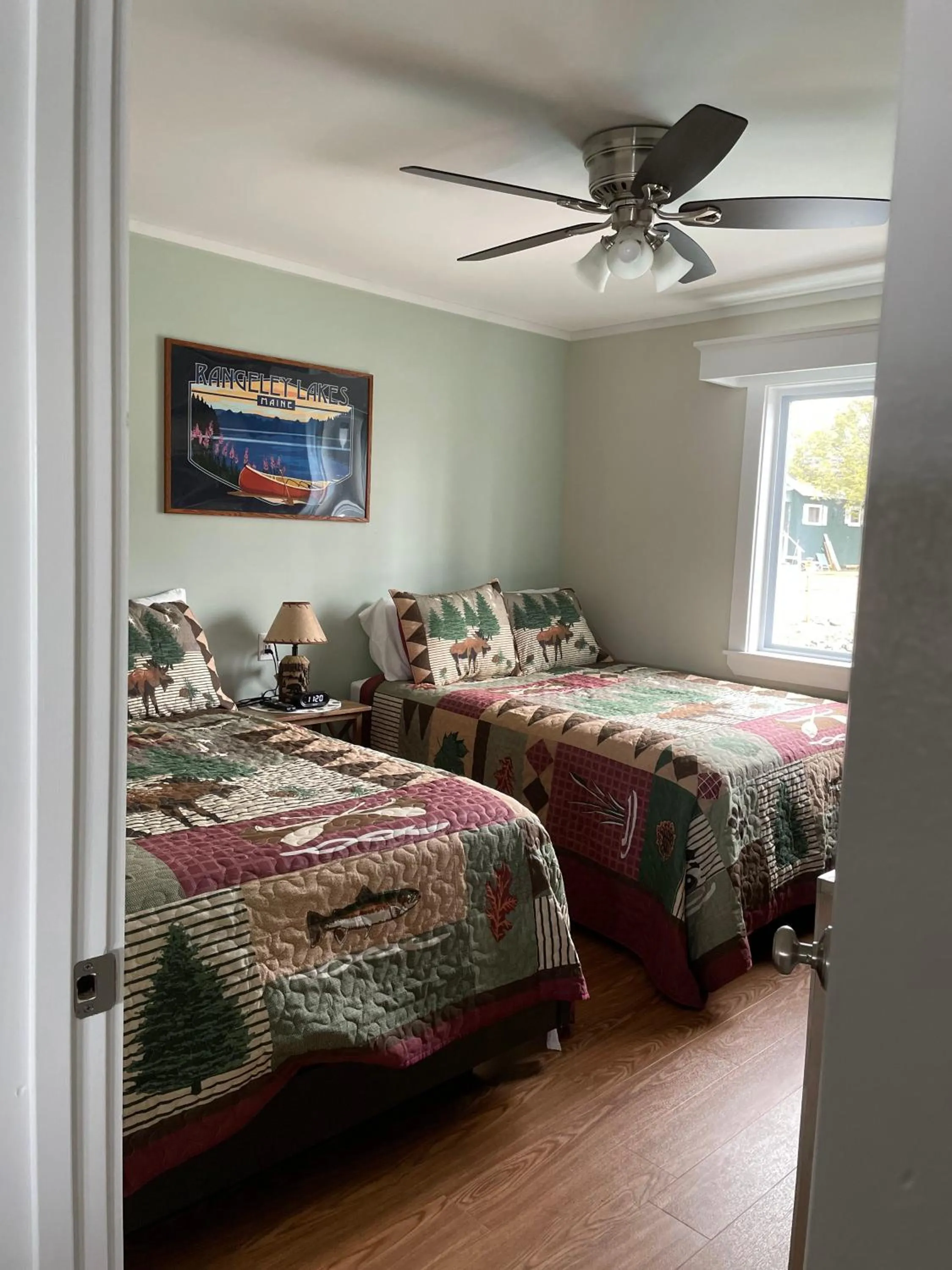 Bed in Rangeley Town & Lake