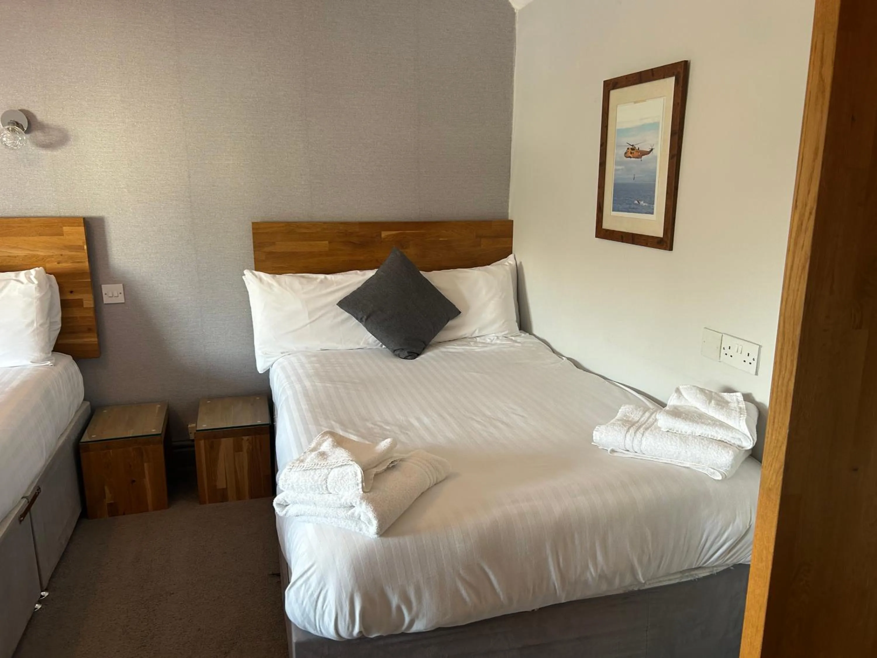 Bed in The Valley Hotel, Anglesey