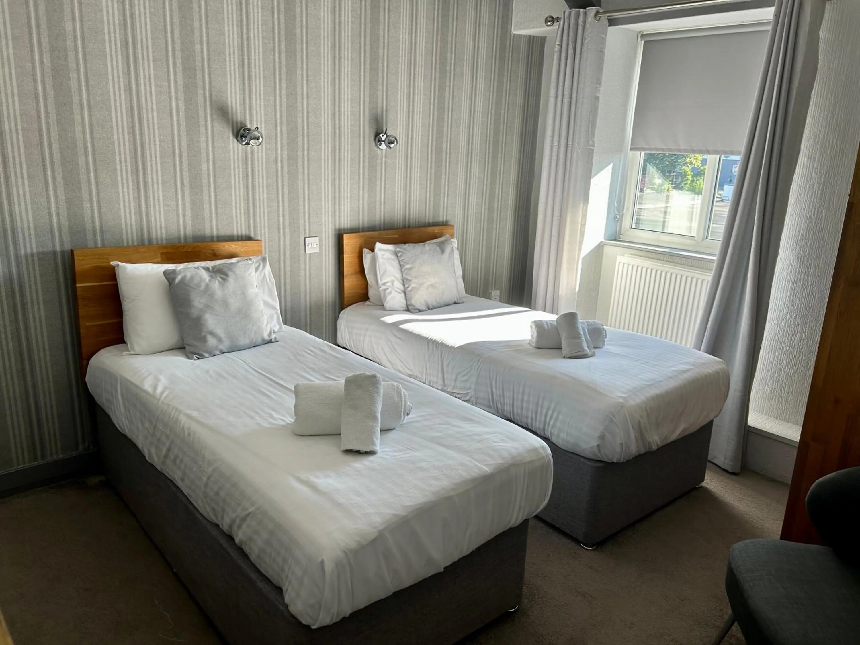 Bed in The Valley Hotel, Anglesey