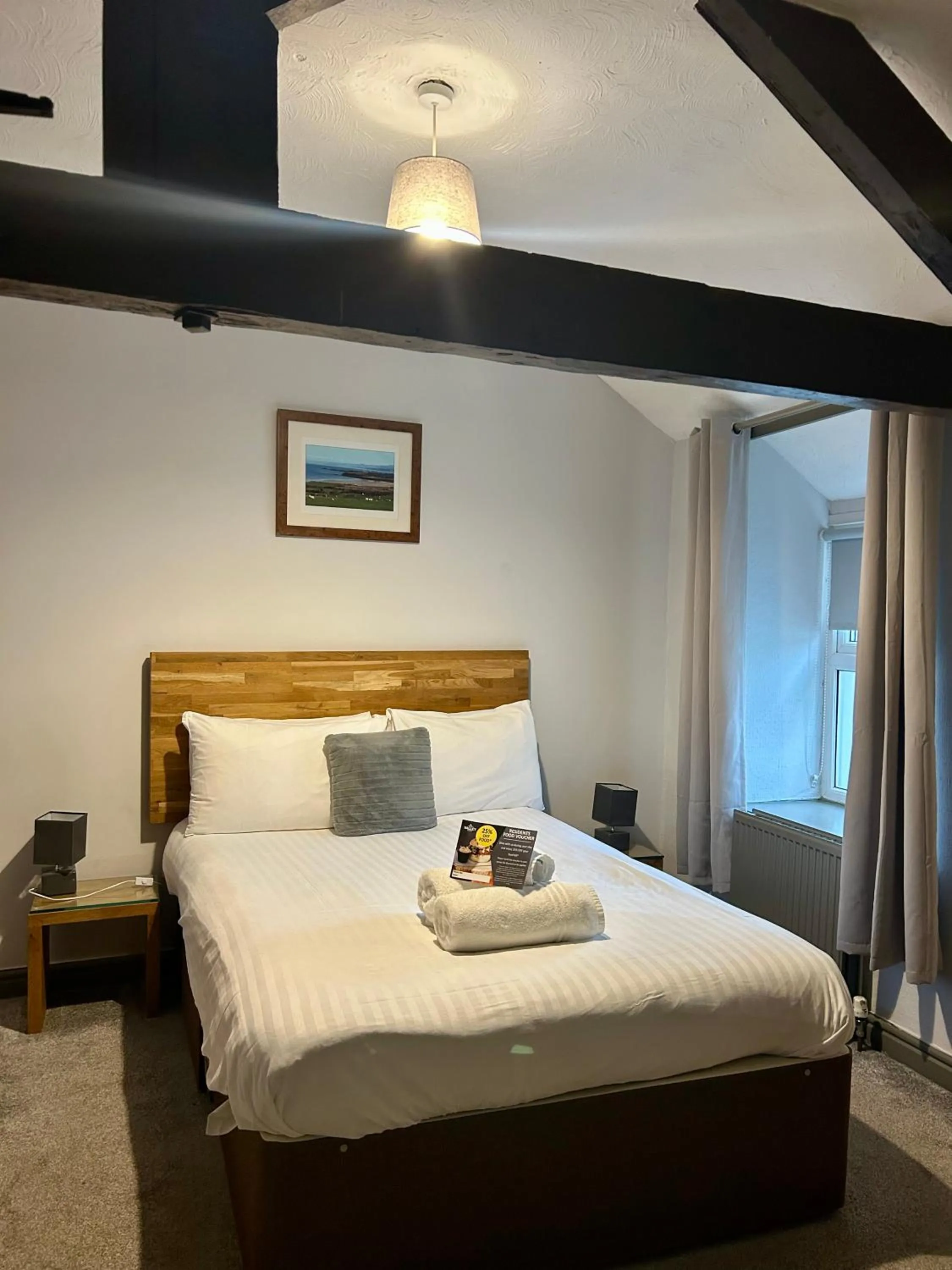 Bed in The Valley Hotel, Anglesey