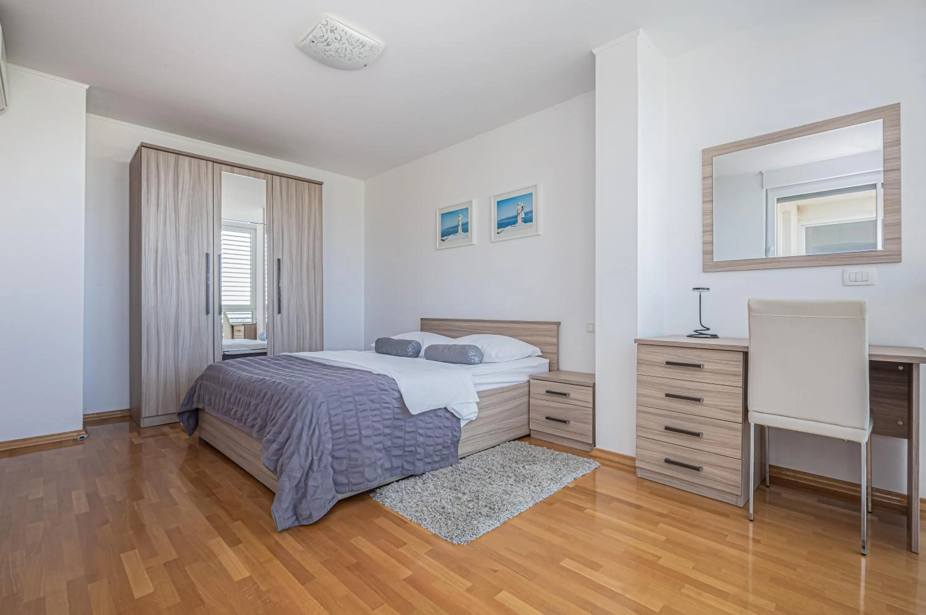 Bedroom, Bed in AP 4+2 in one of the most luxury building in Omis