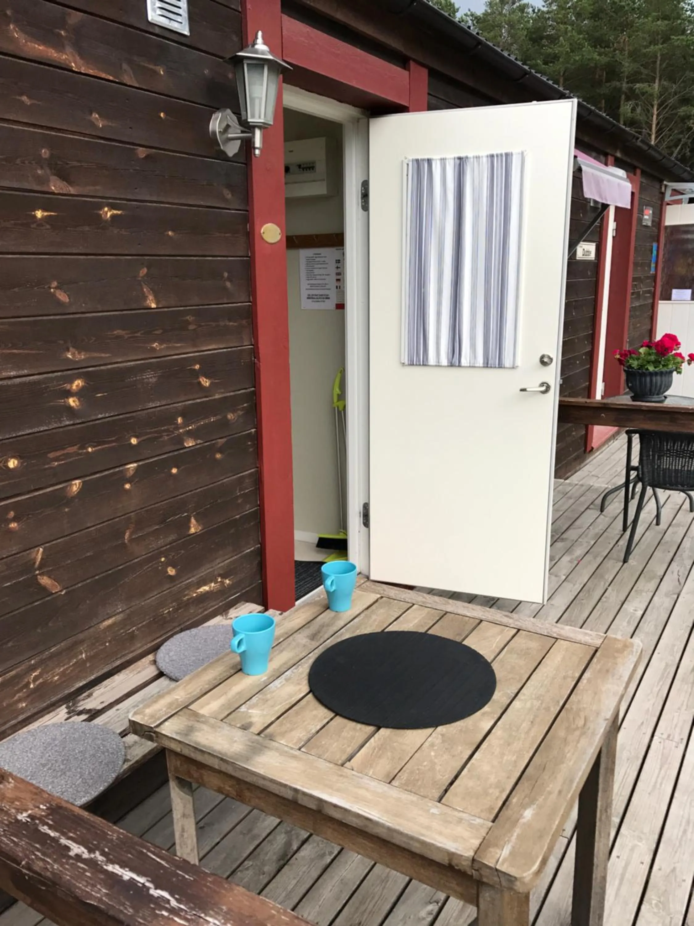 Balcony/Terrace in STF Hostel Visby/Rävhagen