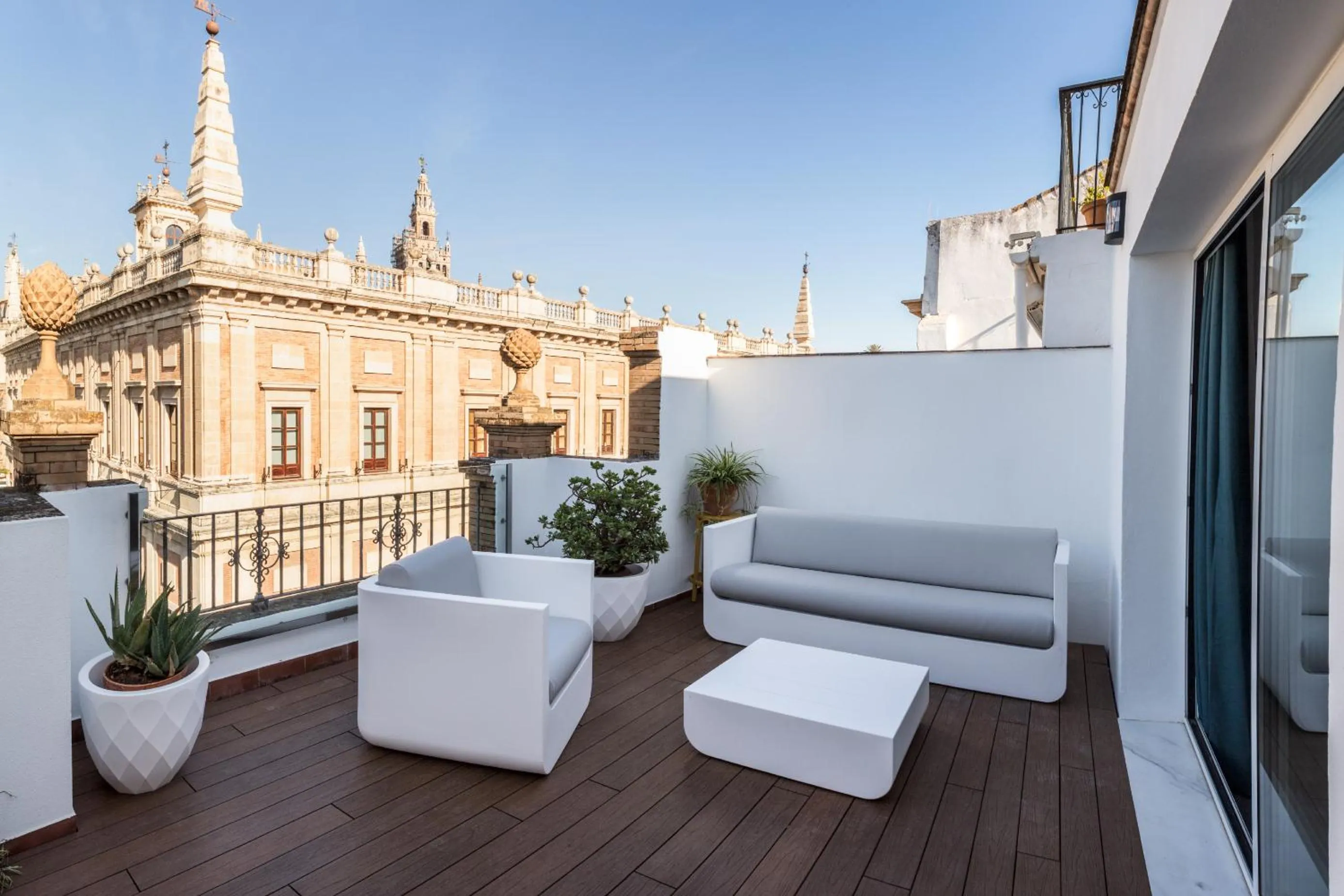 Landmark view in Puerta Catedral Indias Lofts