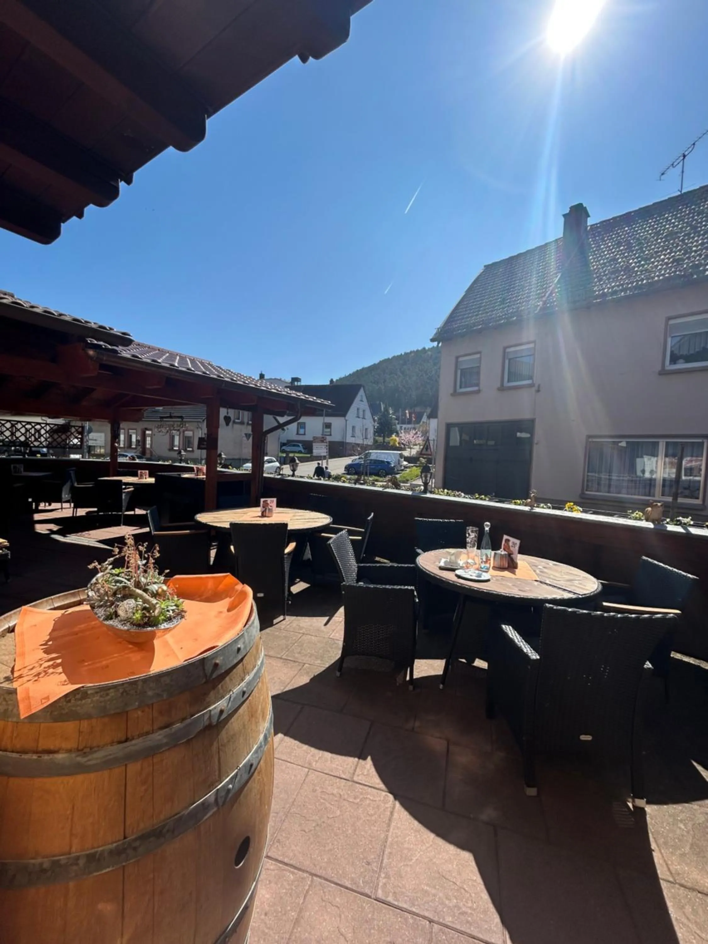 Balcony/Terrace in Hotel-Hauensteiner-Hof