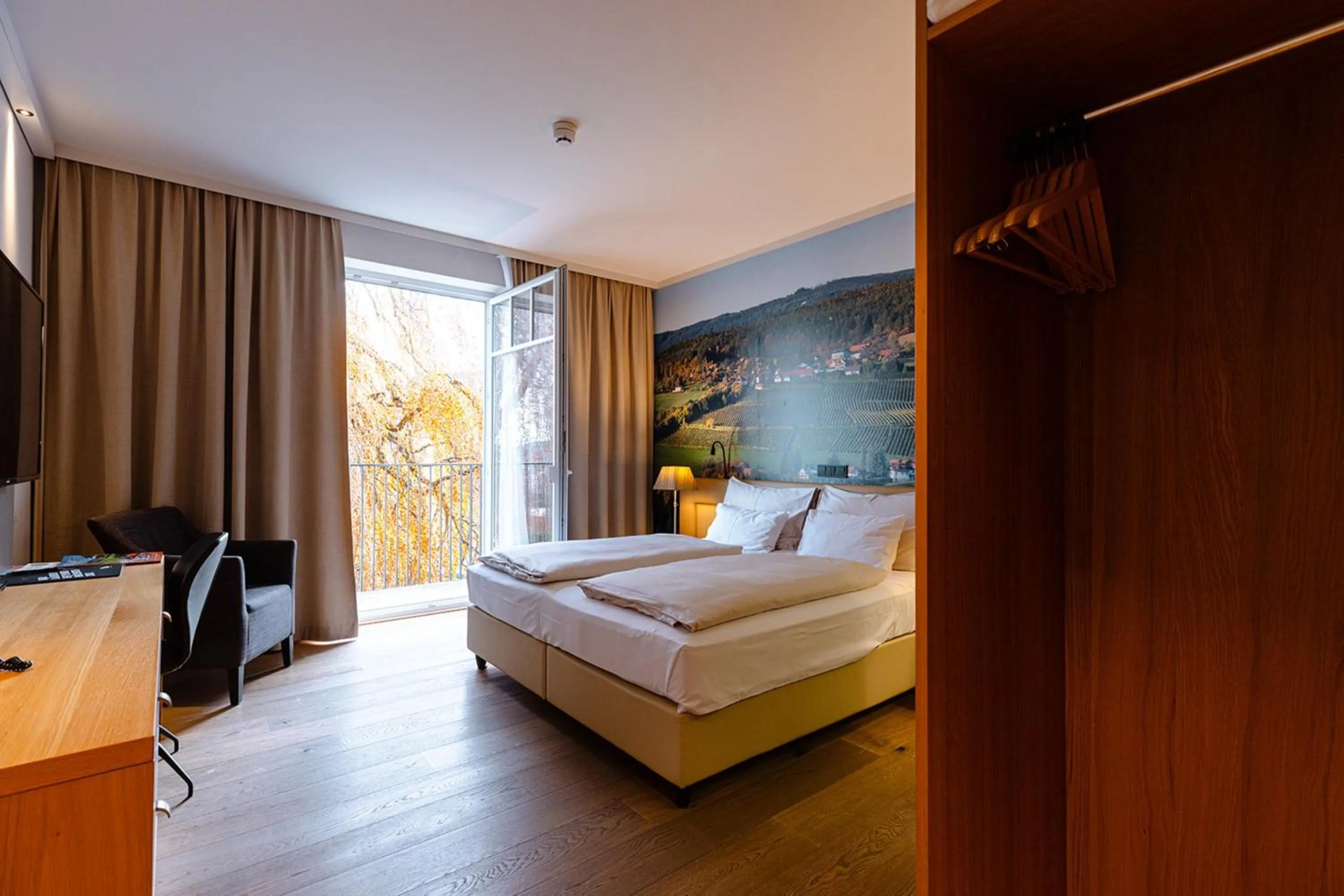 Comfort Double Room with Balcony in Hotel Stainzerhof