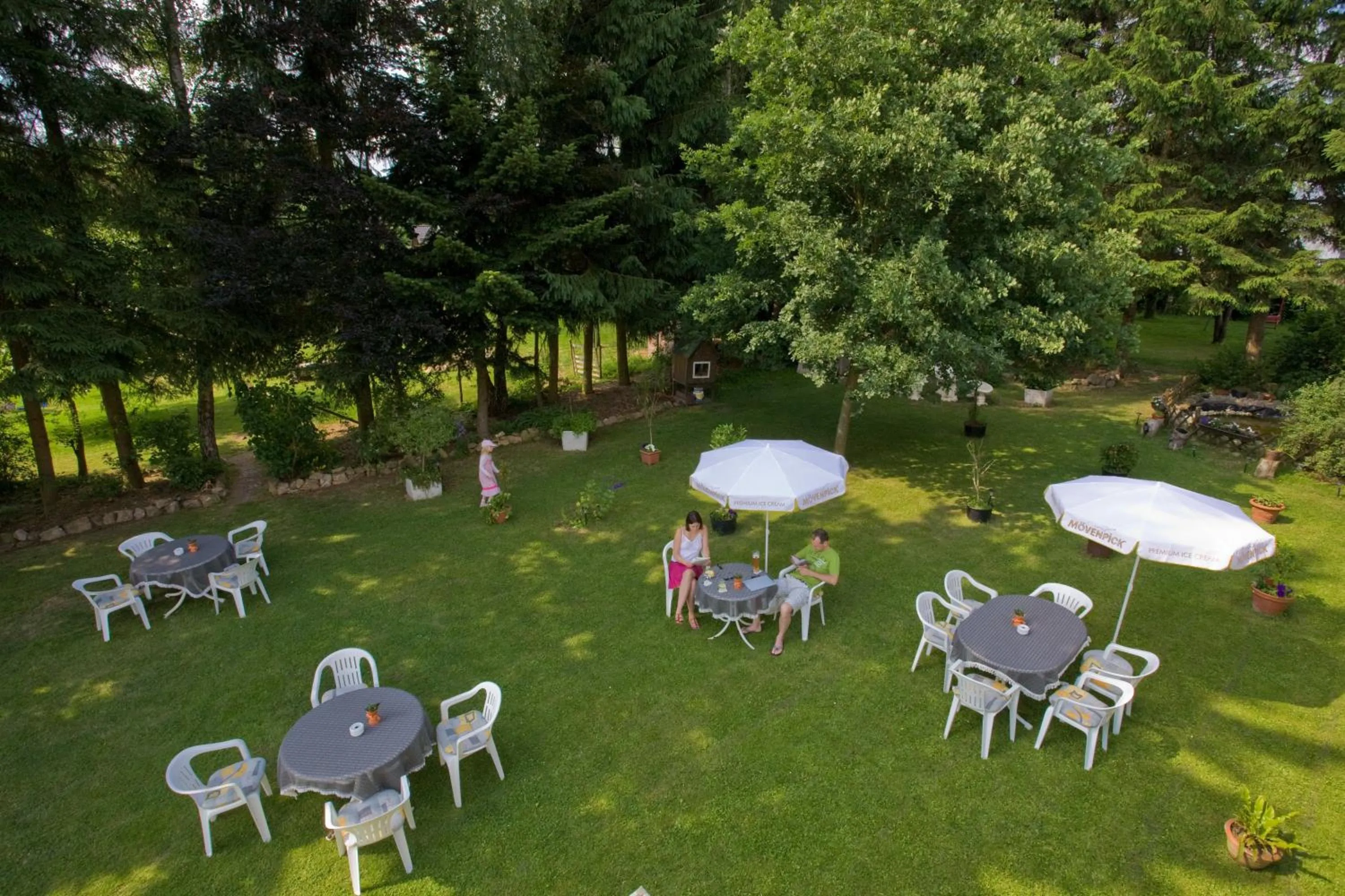 Garden in Hotel-Restaurant Birgeler Hof