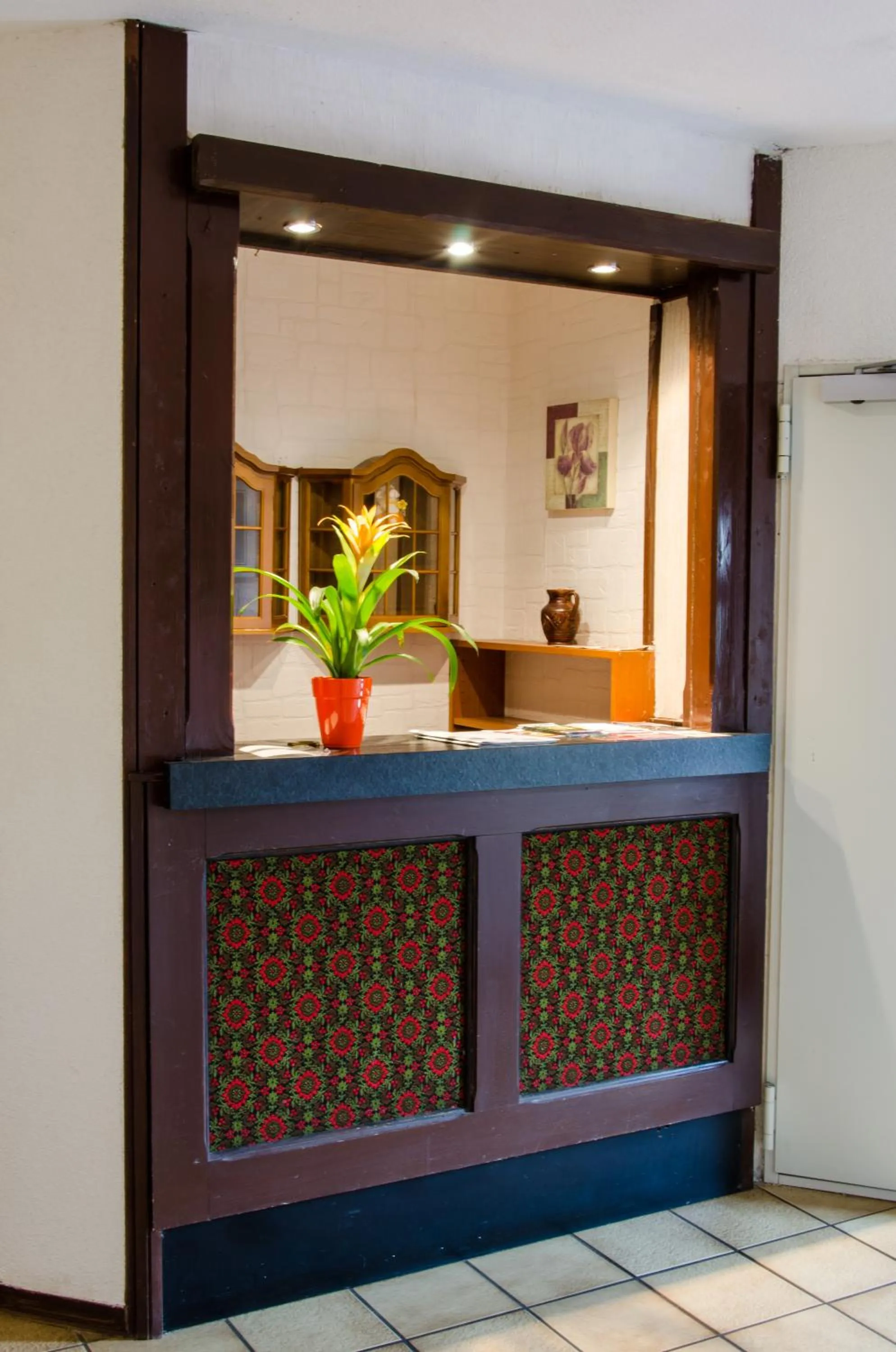 Lobby or reception in Hotel zum Rücking