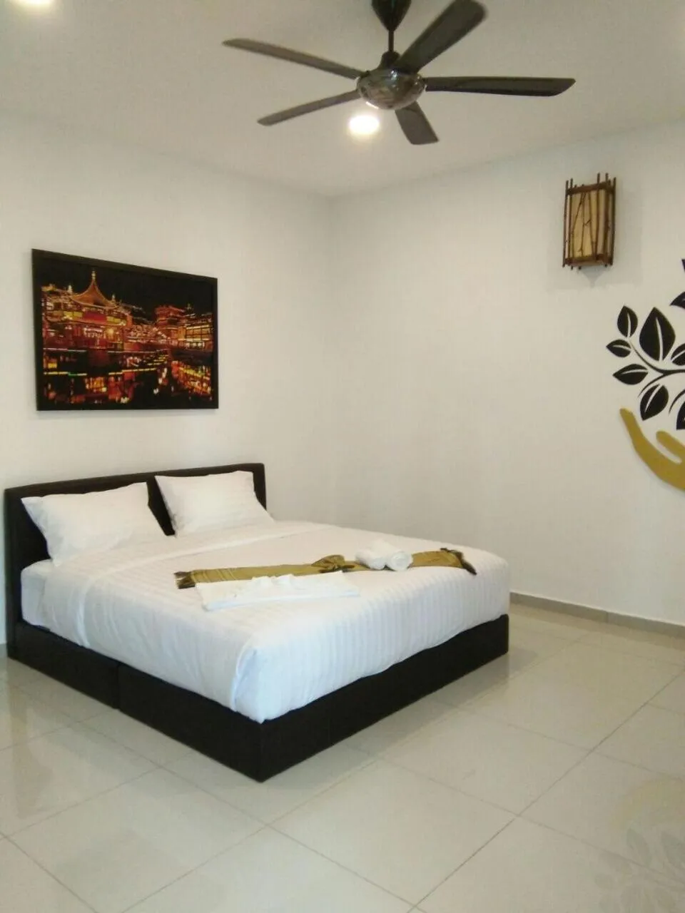 Bed in Art Villa