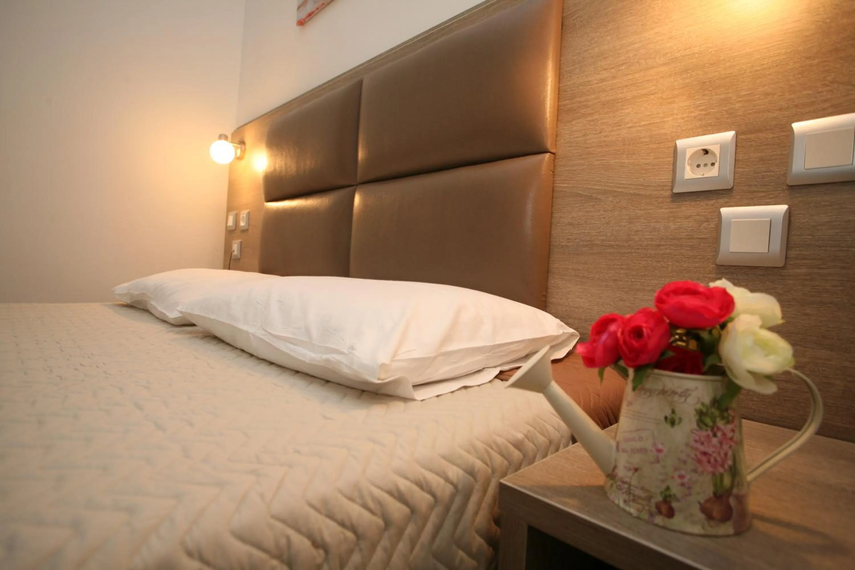 Decorative detail, Bed in Sun Hotel