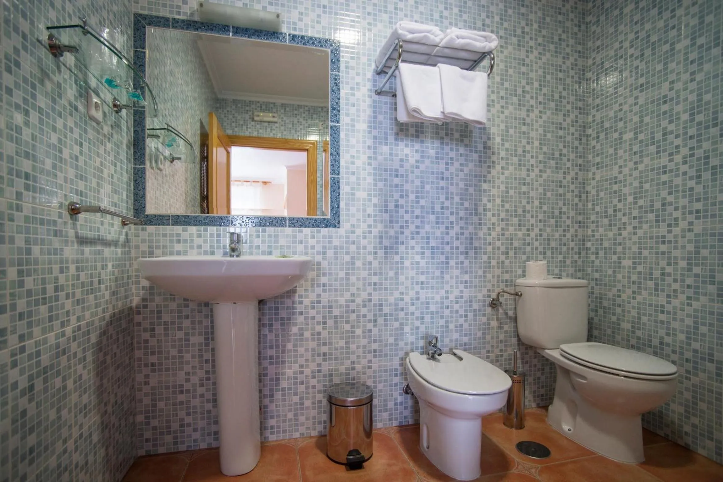 Bathroom in Hotel La Posada