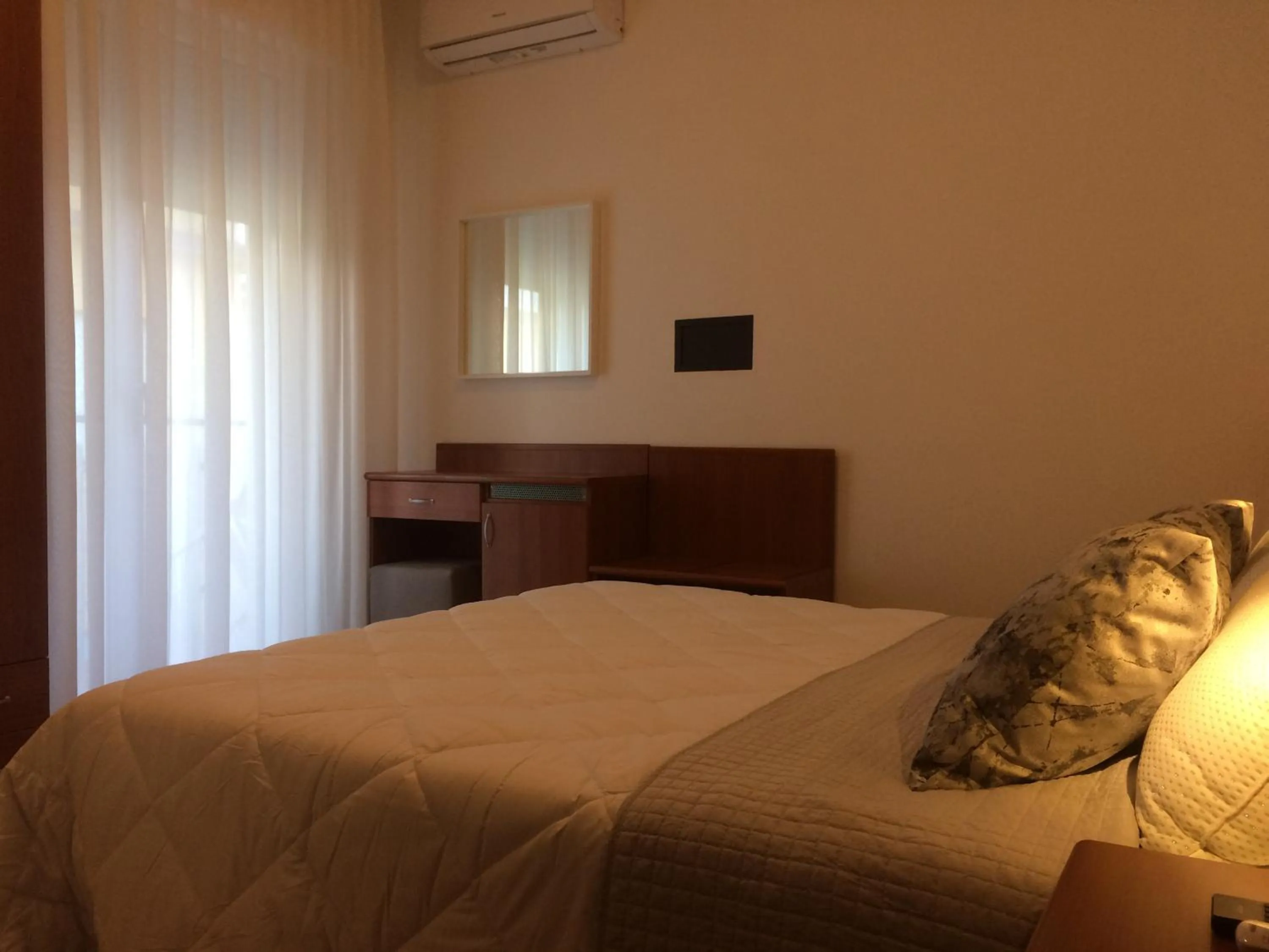 Bed in Hotel Portofino