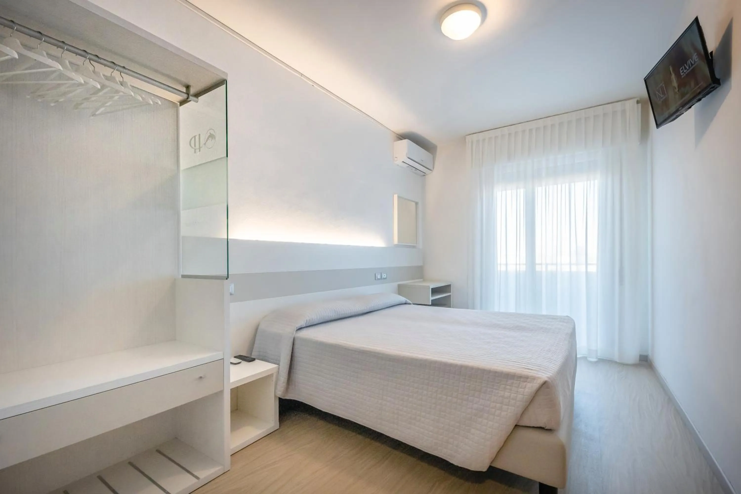 Bed in Hotel Portofino