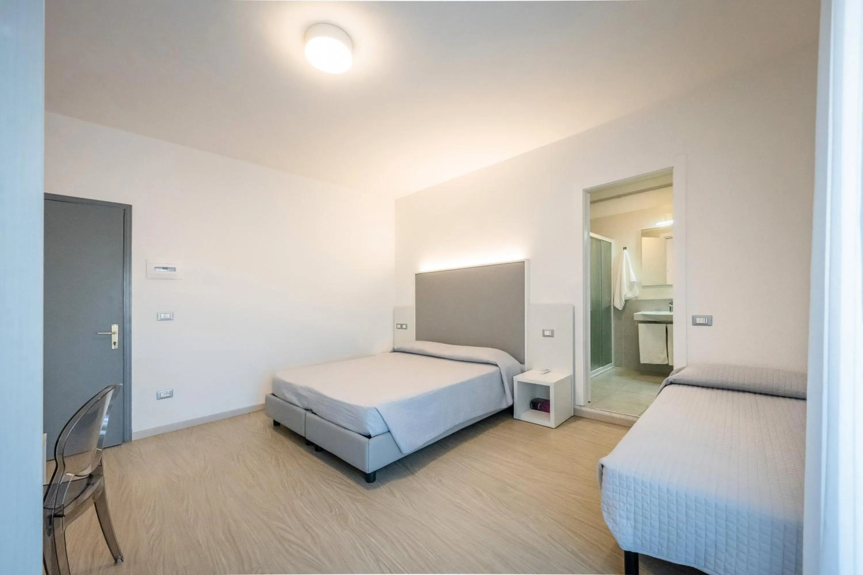 Bed in Hotel Portofino