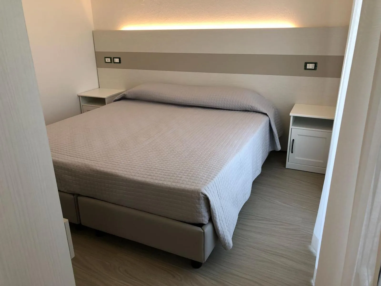 Bed in Hotel Portofino