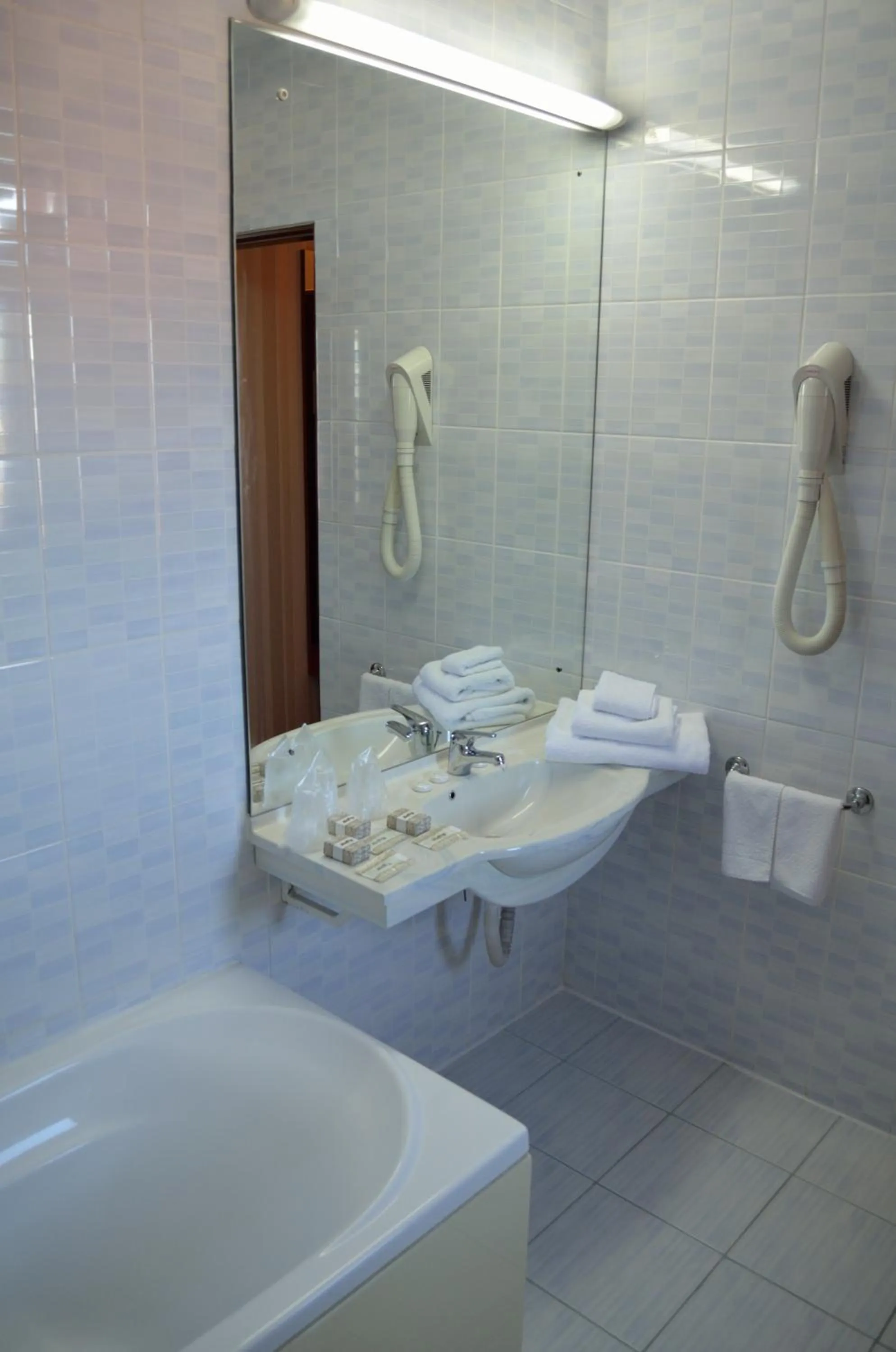 Bathroom in Hotel Rusu