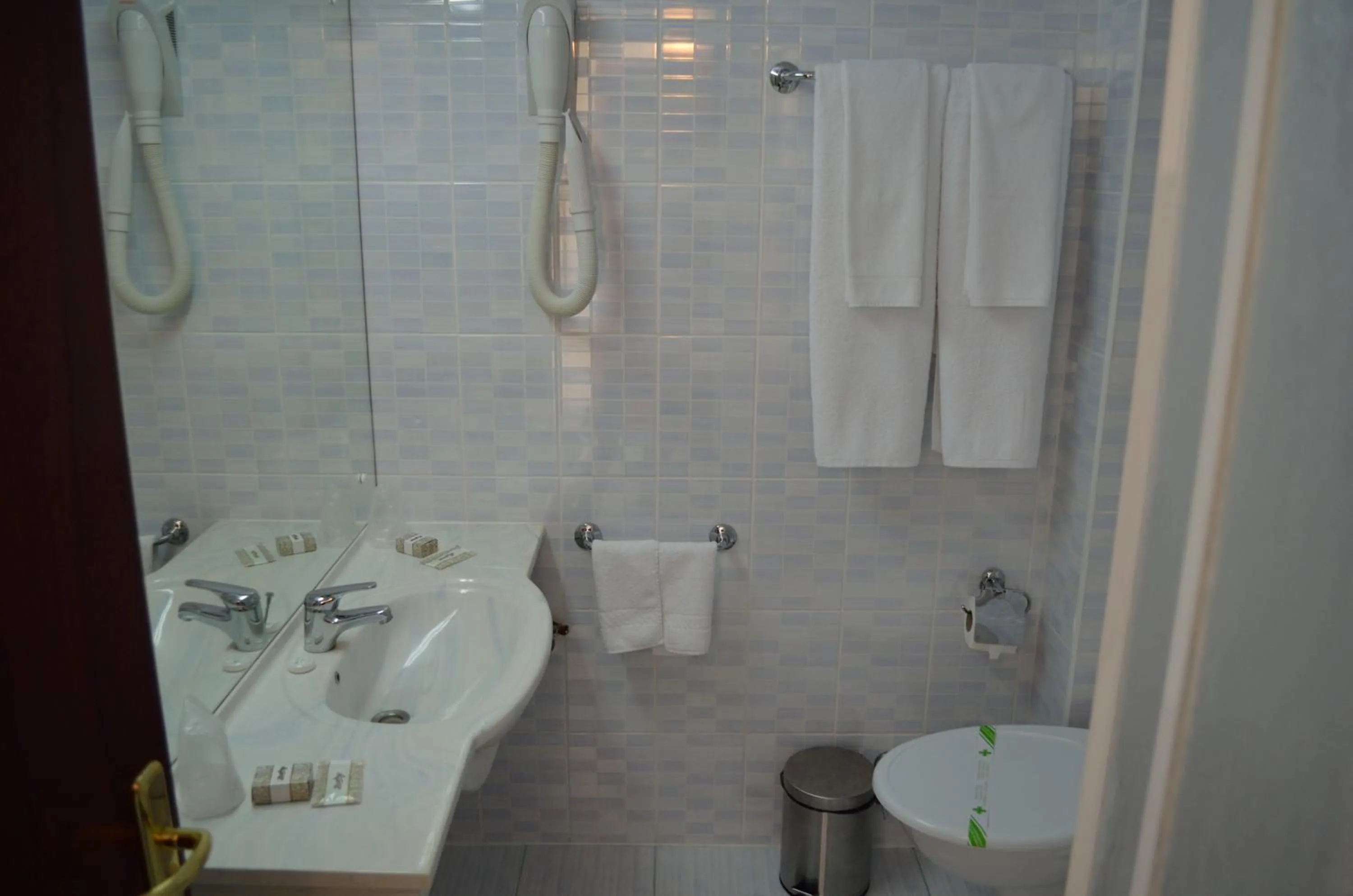 Bathroom in Hotel Rusu