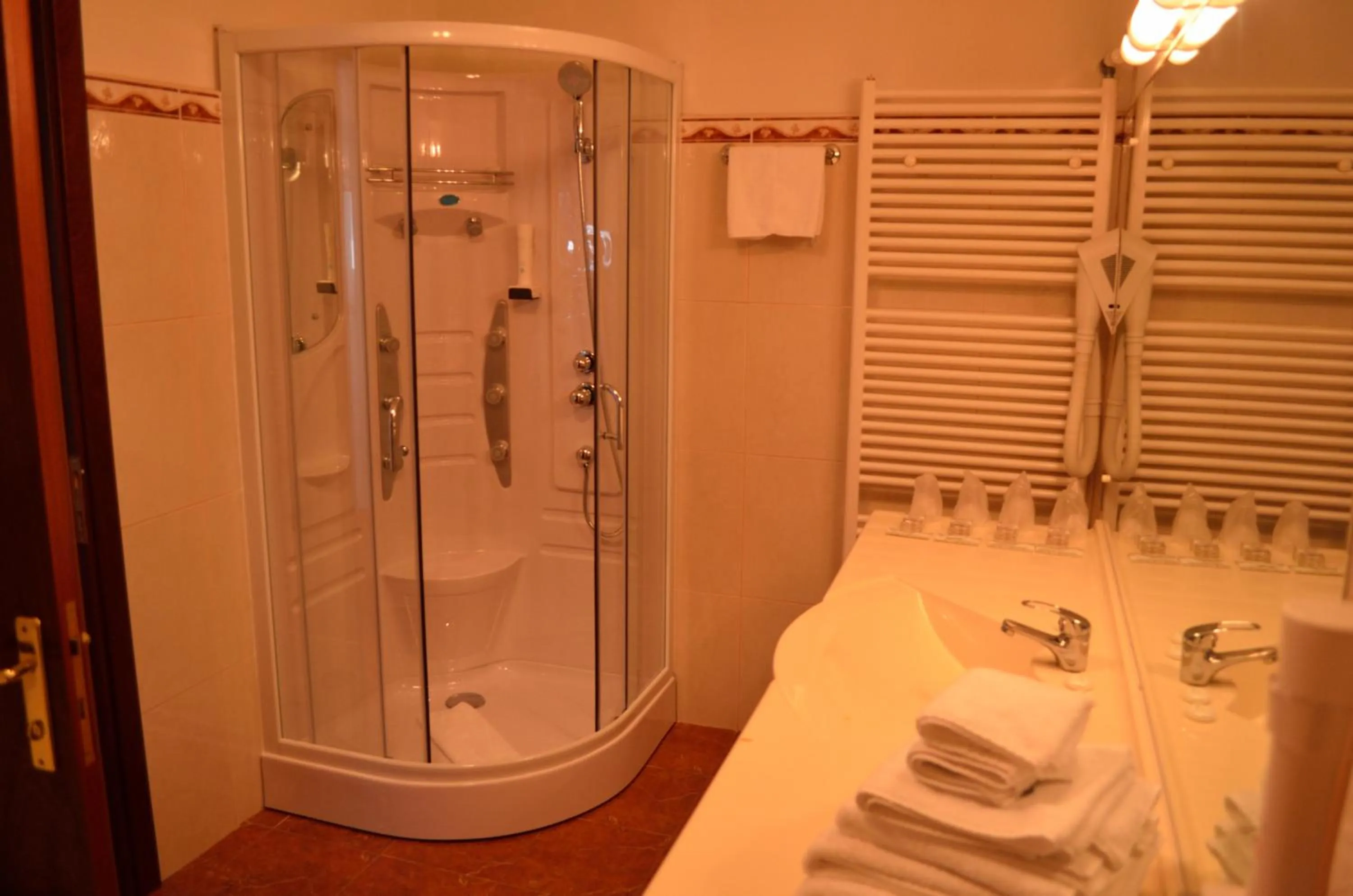 Bathroom in Hotel Rusu