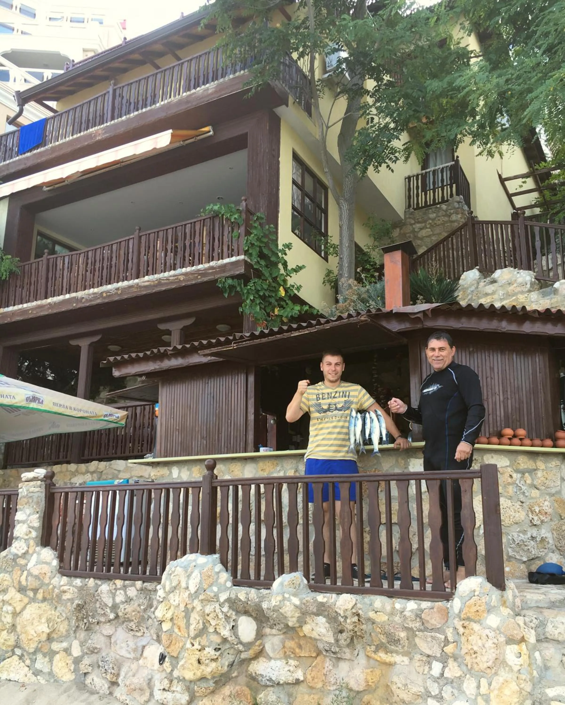 Family in Morski Briag Hotel