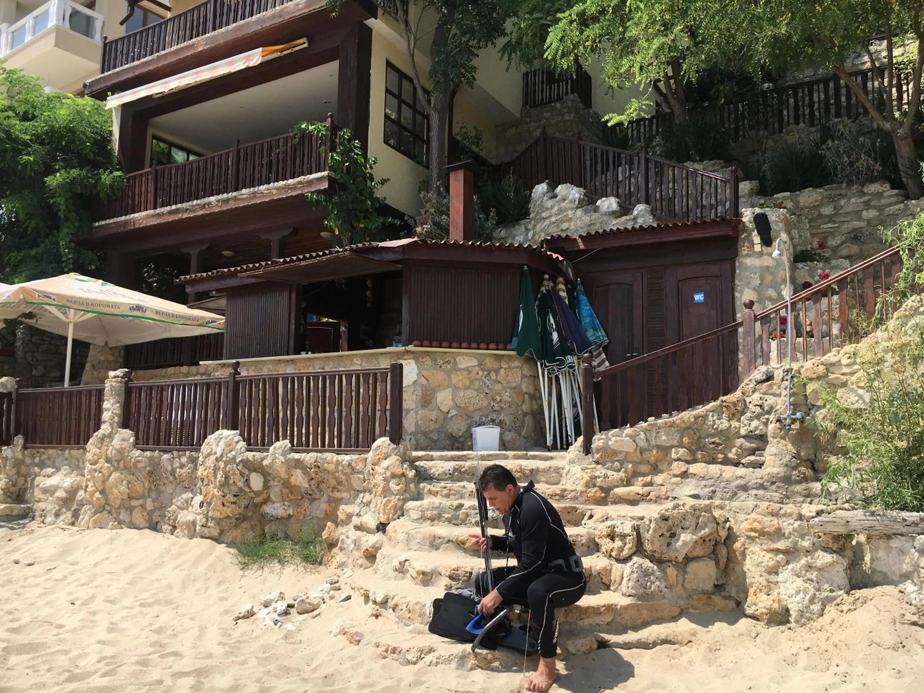 Beach in Morski Briag Hotel